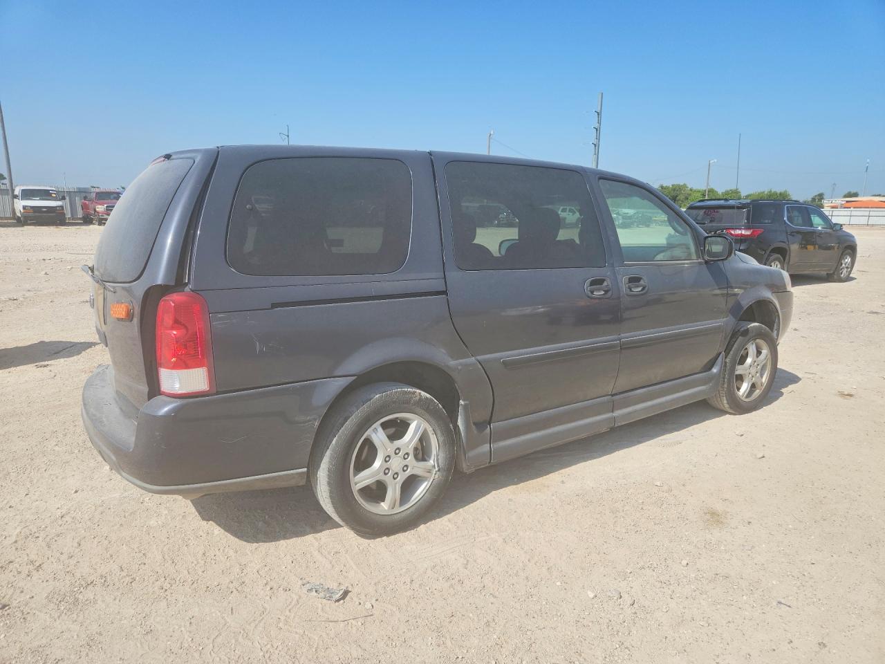 2008 Chevrolet Uplander Ls Black vin: 1GNDV23188D210800