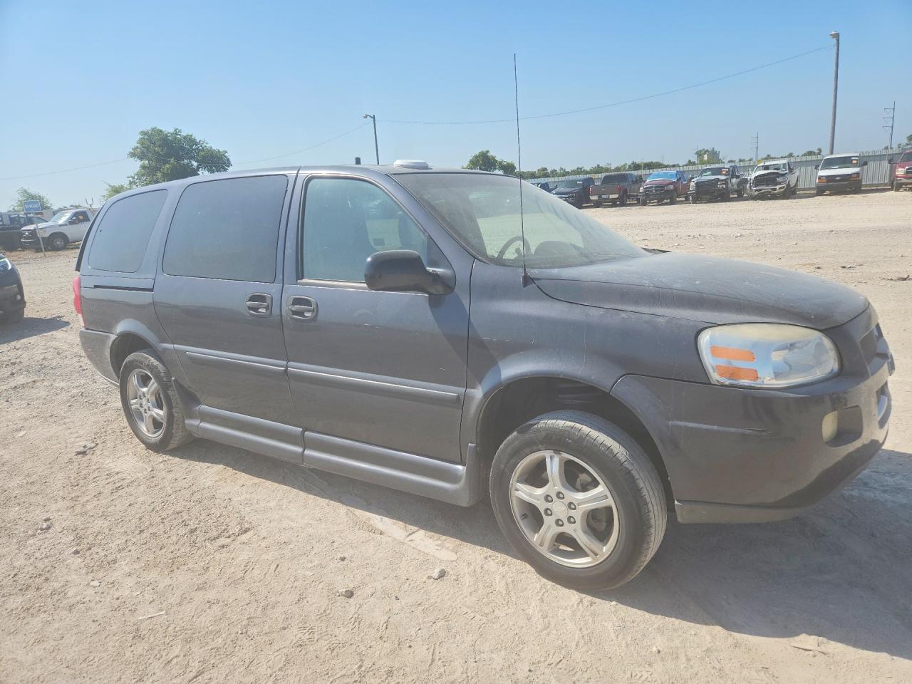 2008 Chevrolet Uplander Ls Black vin: 1GNDV23188D210800