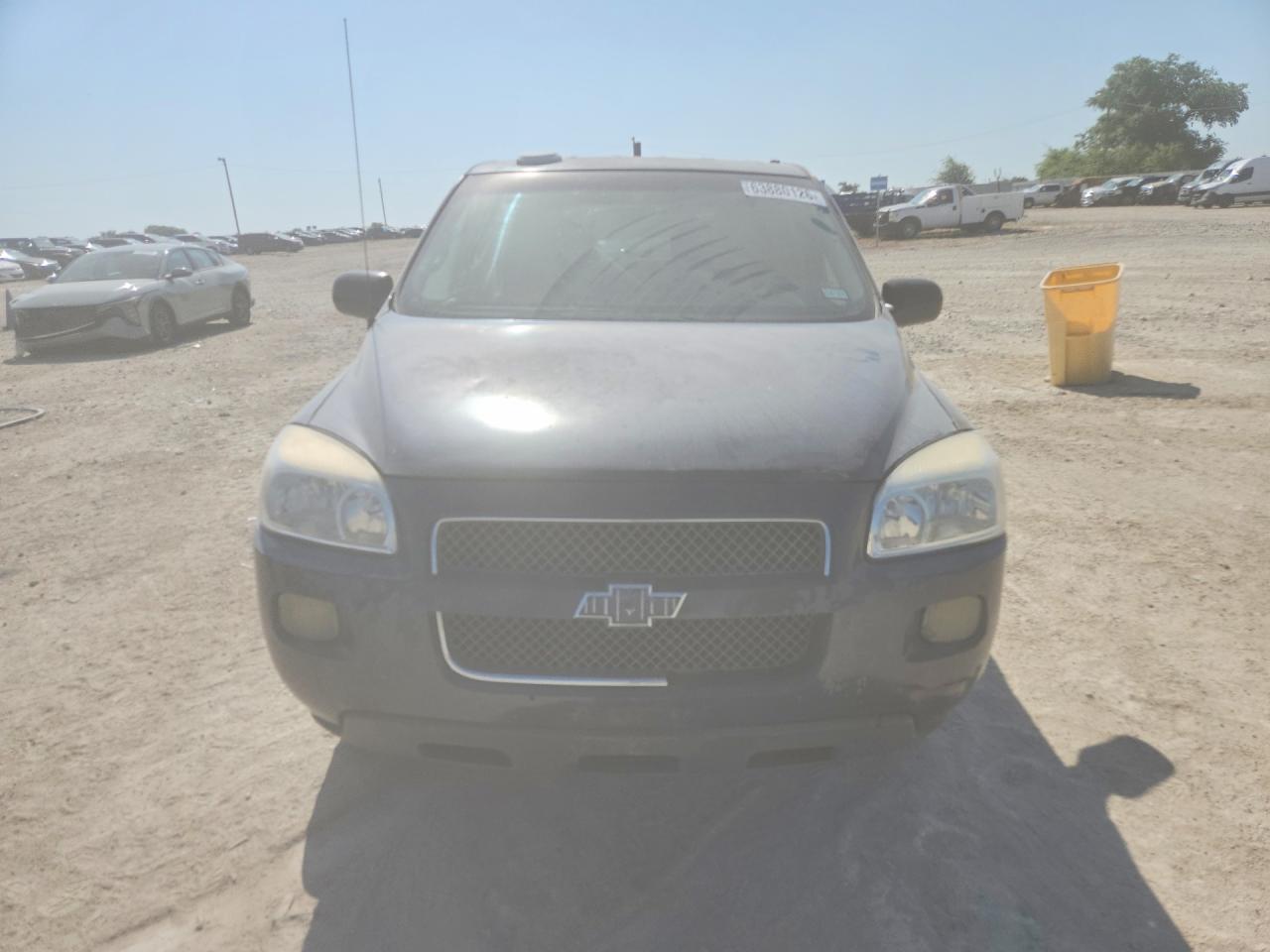 2008 Chevrolet Uplander Ls Black vin: 1GNDV23188D210800
