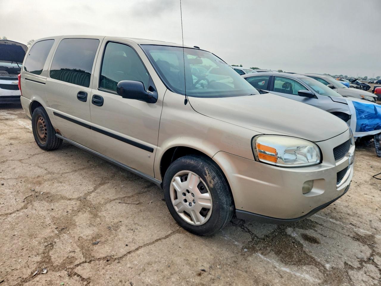 2007 Chevrolet Uplander Ls Tan vin: 1GNDV23197D103236
