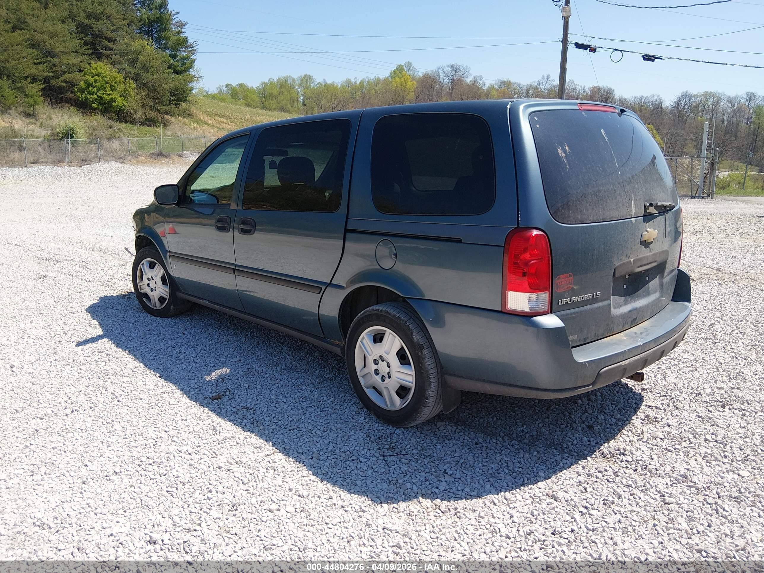 2007 Chevrolet Uplander Ls Черный vin: 1GNDV23197D121719