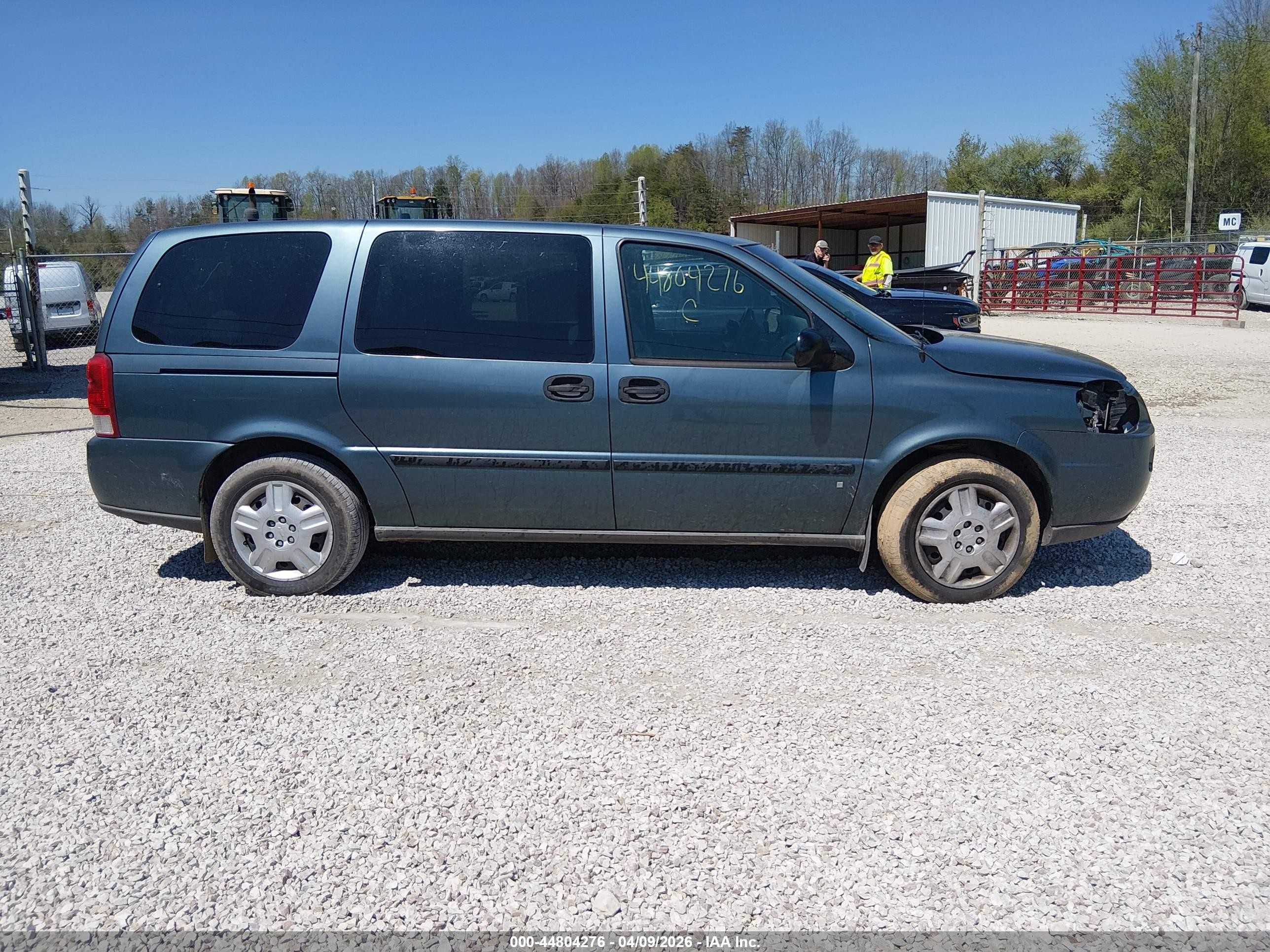 2007 Chevrolet Uplander Ls Черный vin: 1GNDV23197D121719