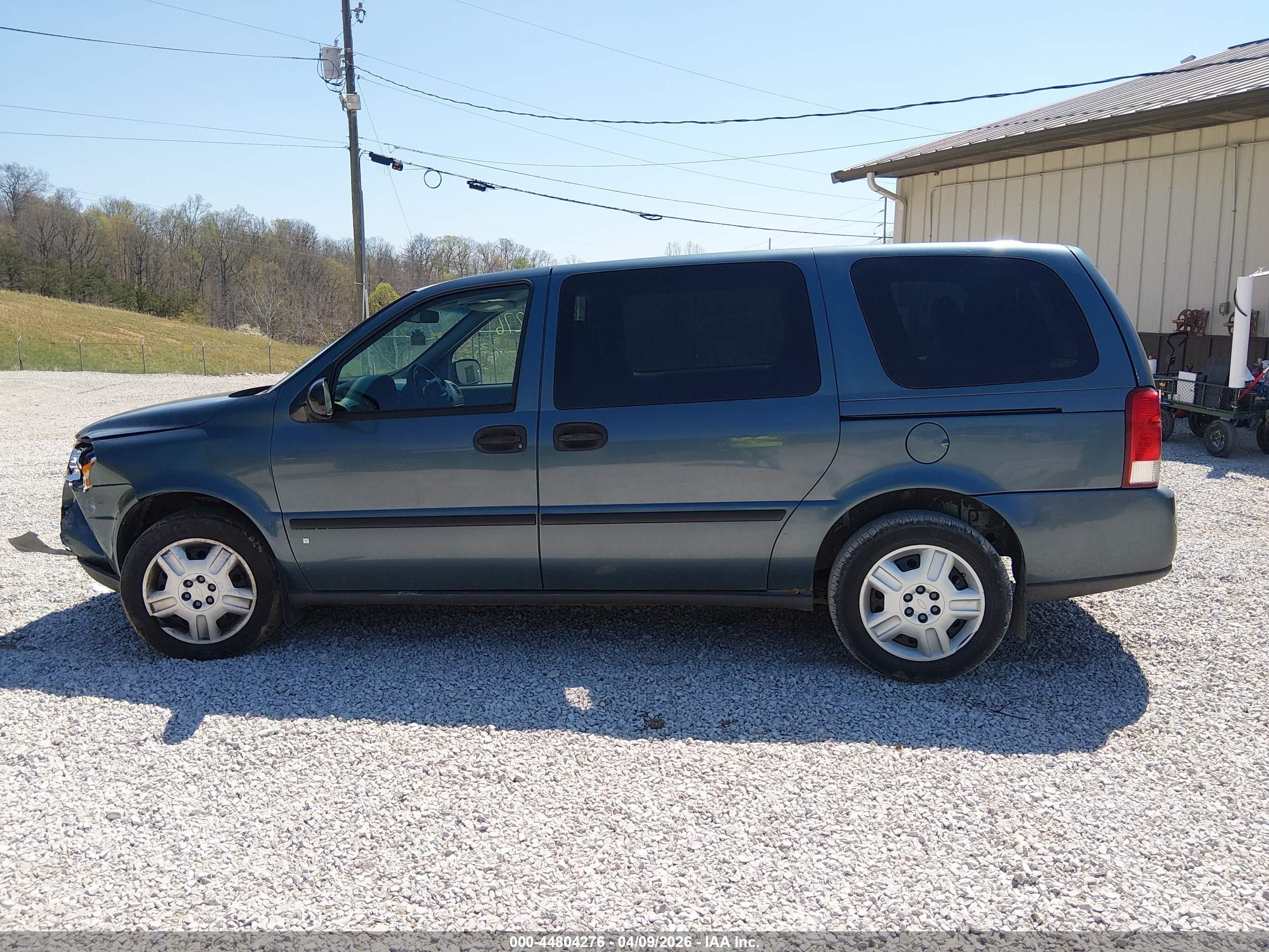 2007 Chevrolet Uplander Ls Черный vin: 1GNDV23197D121719