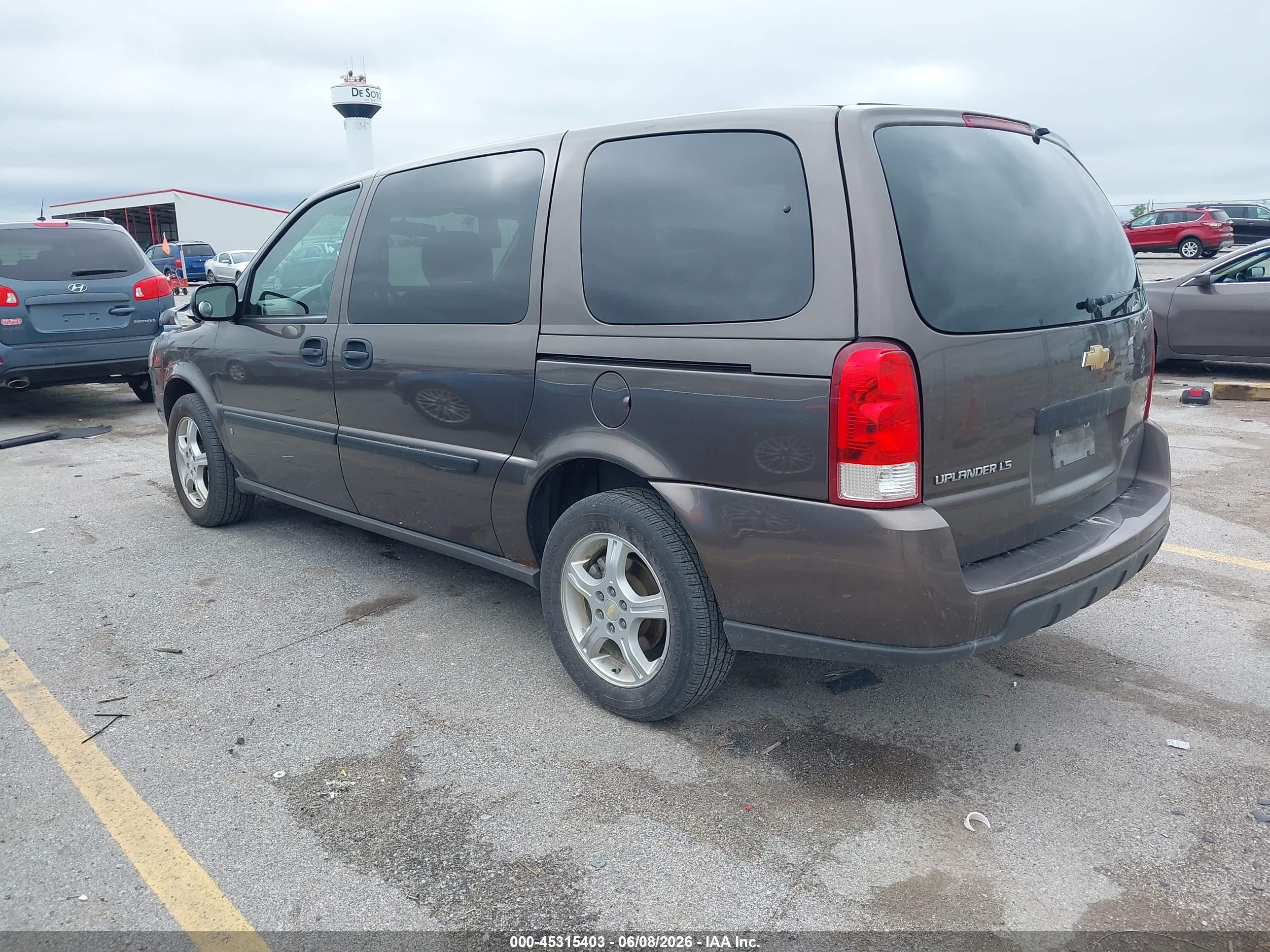 2008 Chevrolet Uplander Ls Brown vin: 1GNDV231X8D186905