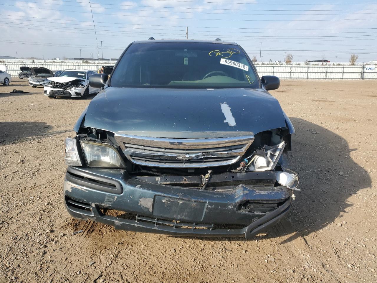 2005 Chevrolet Venture Ls Blue vin: 1GNDV23E05D134441