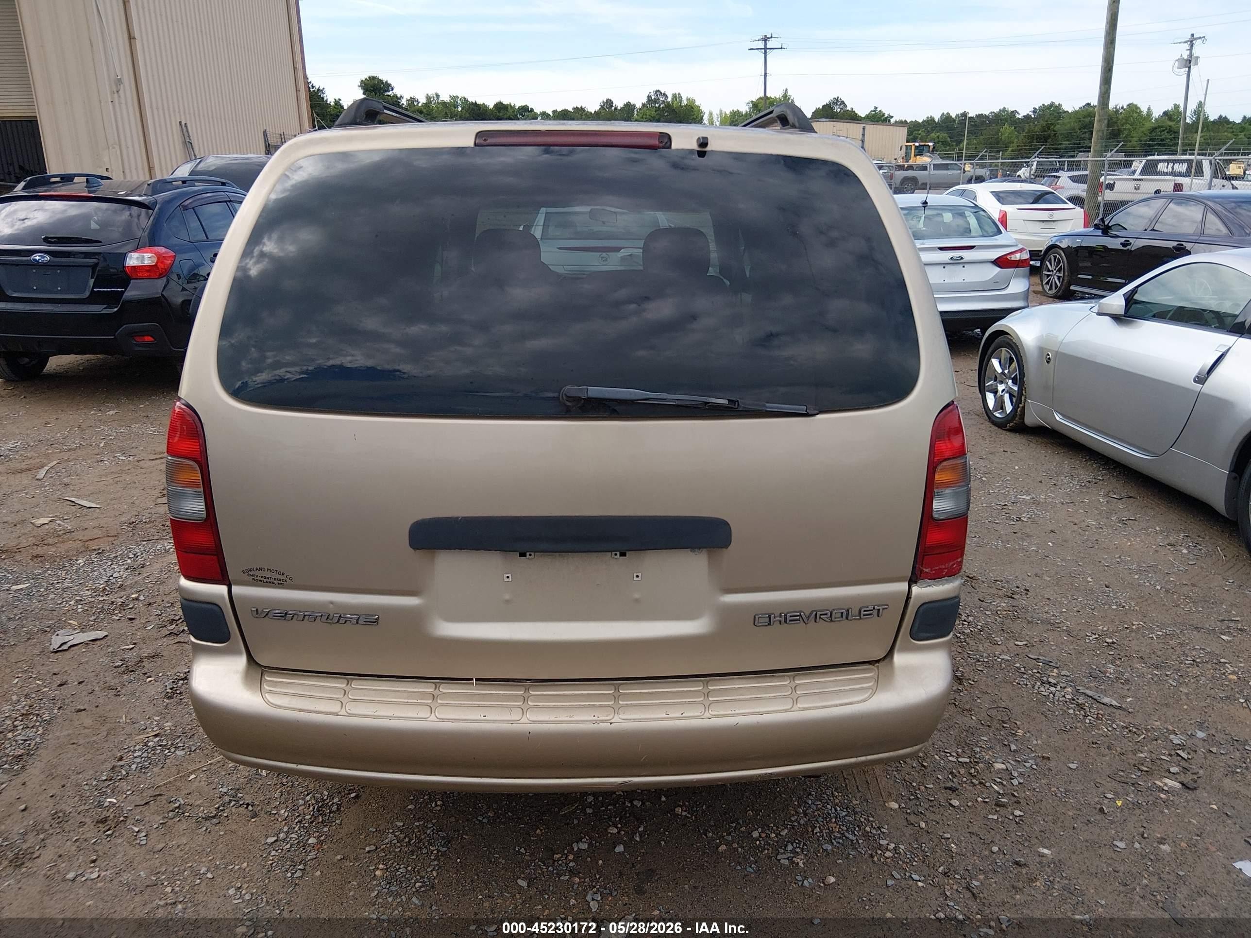 2005 Chevrolet Venture Ls Tan vin: 1GNDV23E45D120929