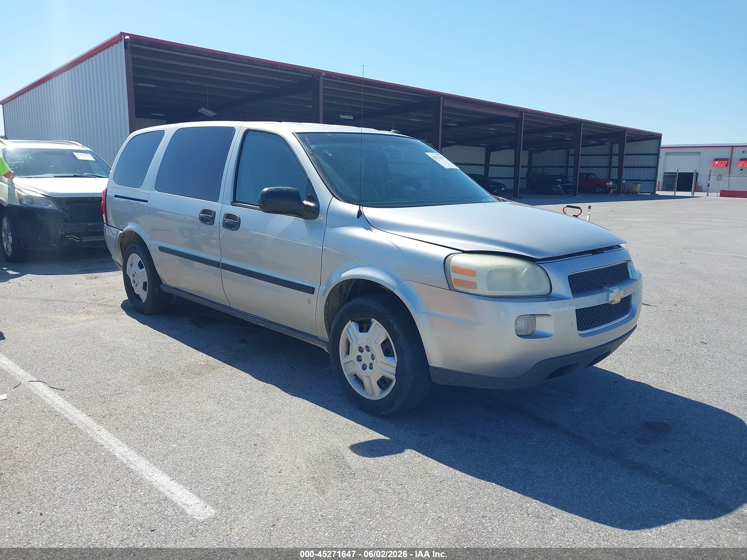 2006 Chevrolet Uplander Ls Silver vin: 1GNDV23L16D180344