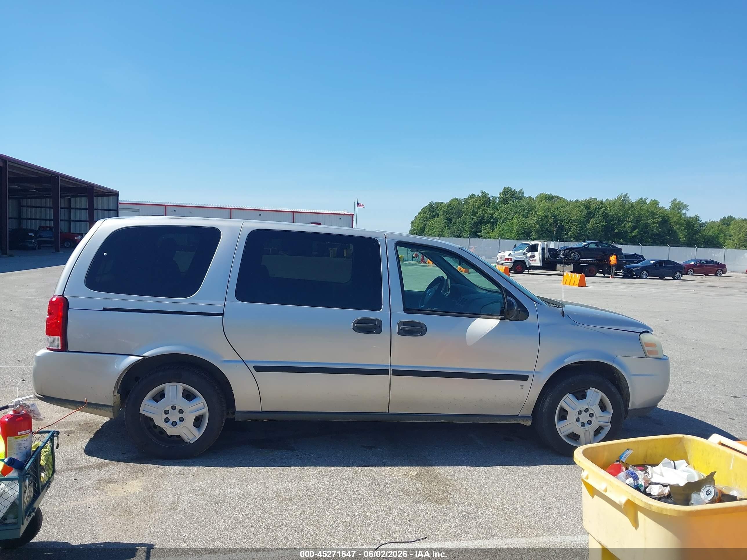 2006 Chevrolet Uplander Ls Silver vin: 1GNDV23L16D180344