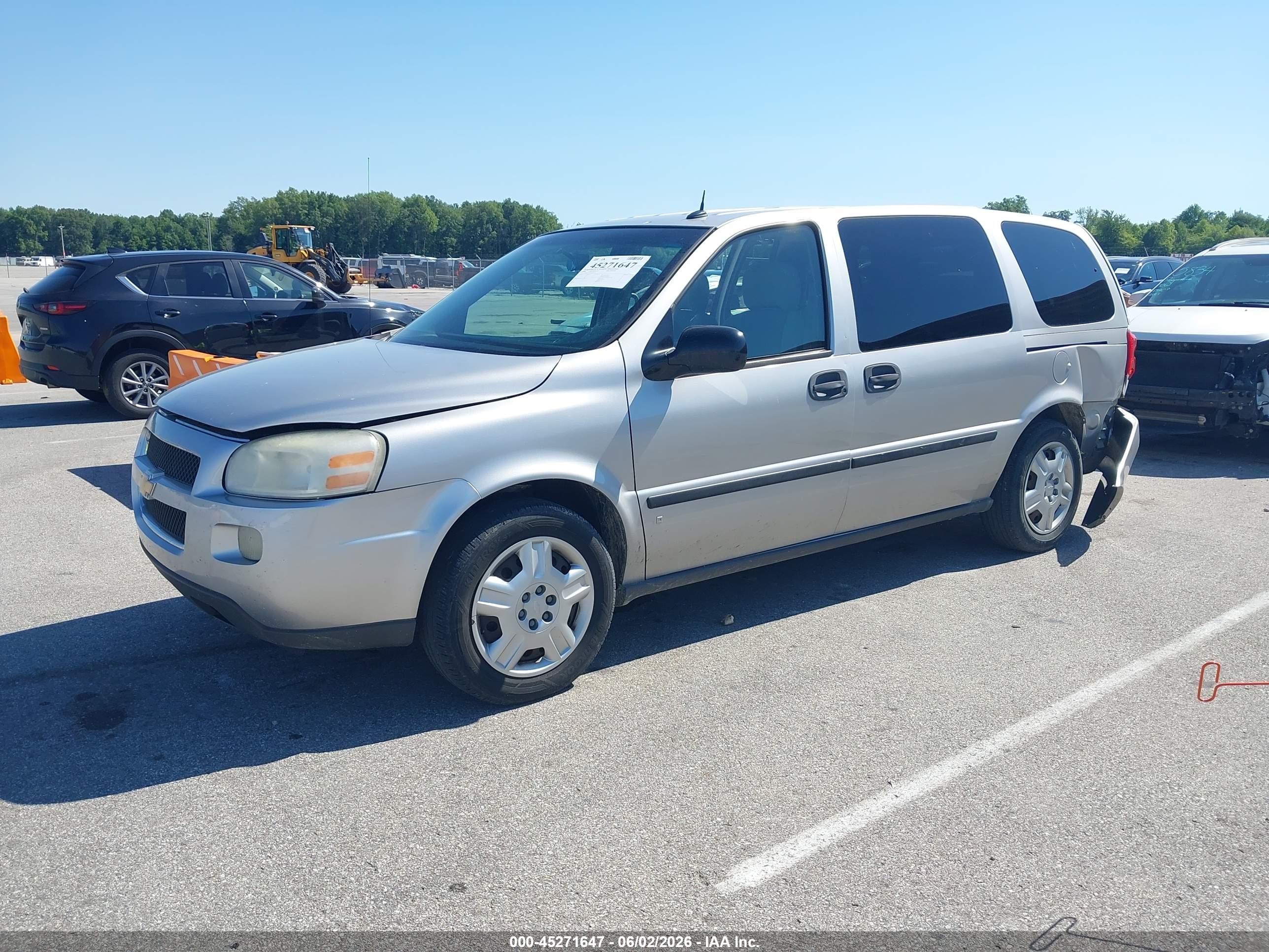 2006 Chevrolet Uplander Ls Silver vin: 1GNDV23L16D180344