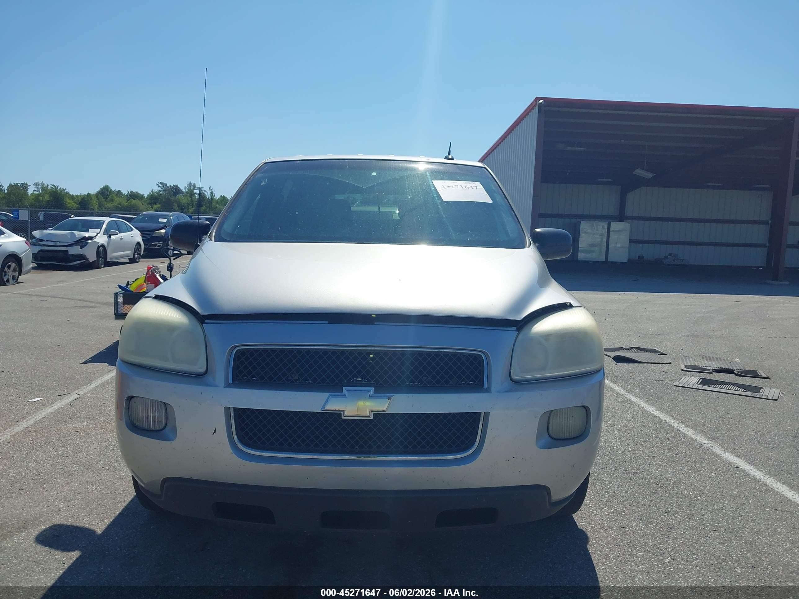 2006 Chevrolet Uplander Ls Silver vin: 1GNDV23L16D180344