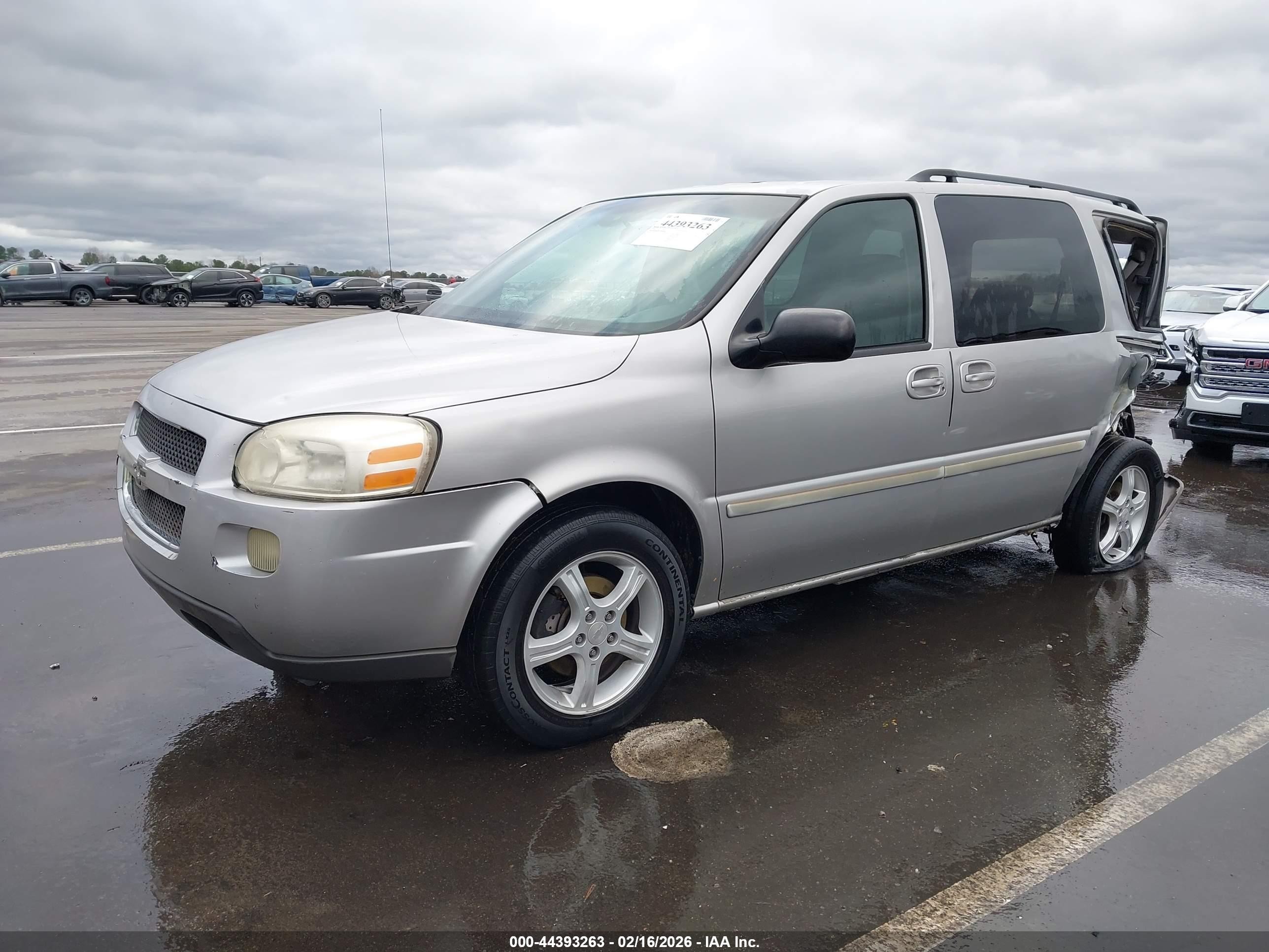 2005 Chevrolet Uplander Ls Серебряный vin: 1GNDV23L35D260162