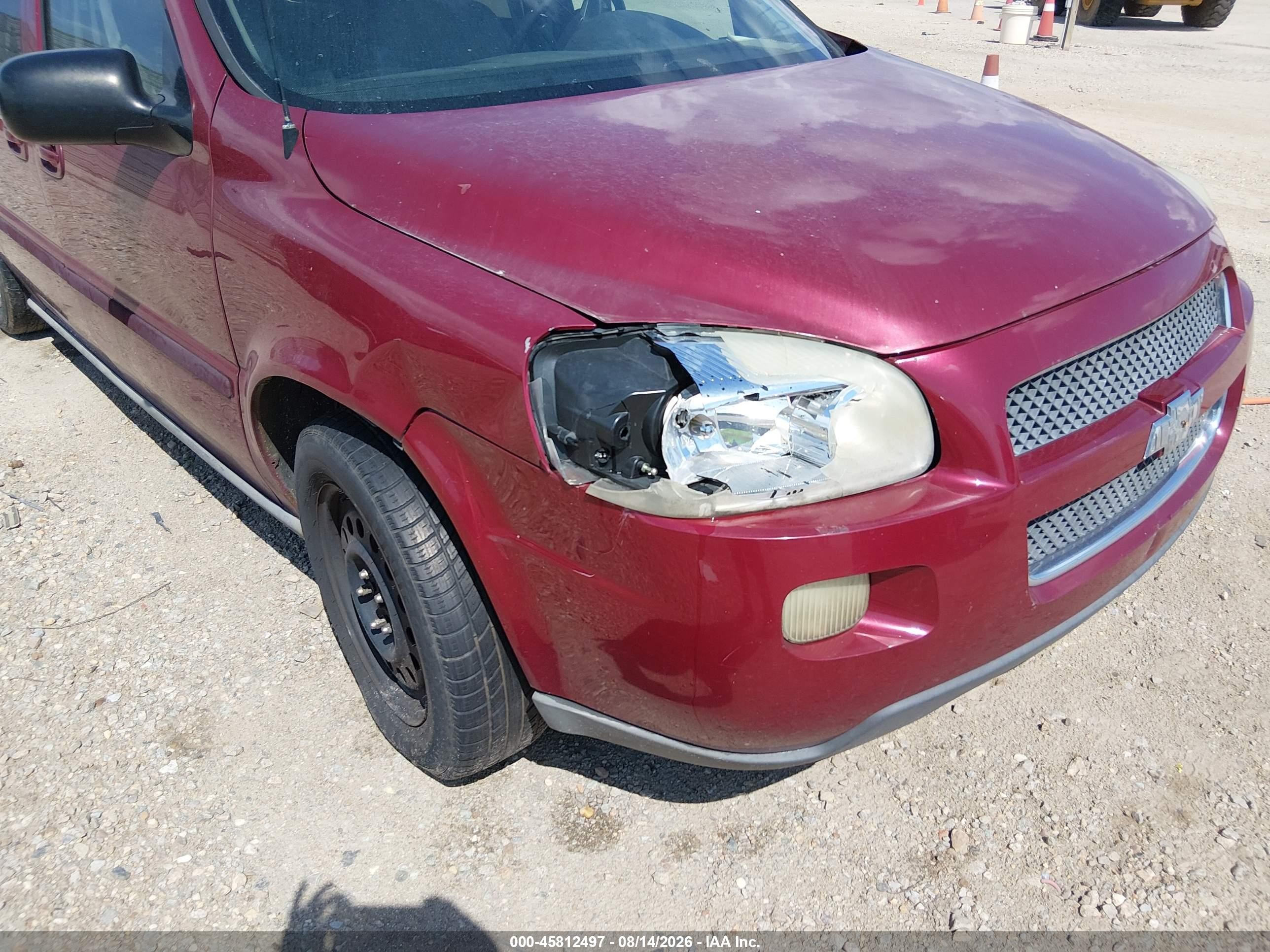 2005 Chevrolet Uplander Ls Бордовый vin: 1GNDV23L45D170213