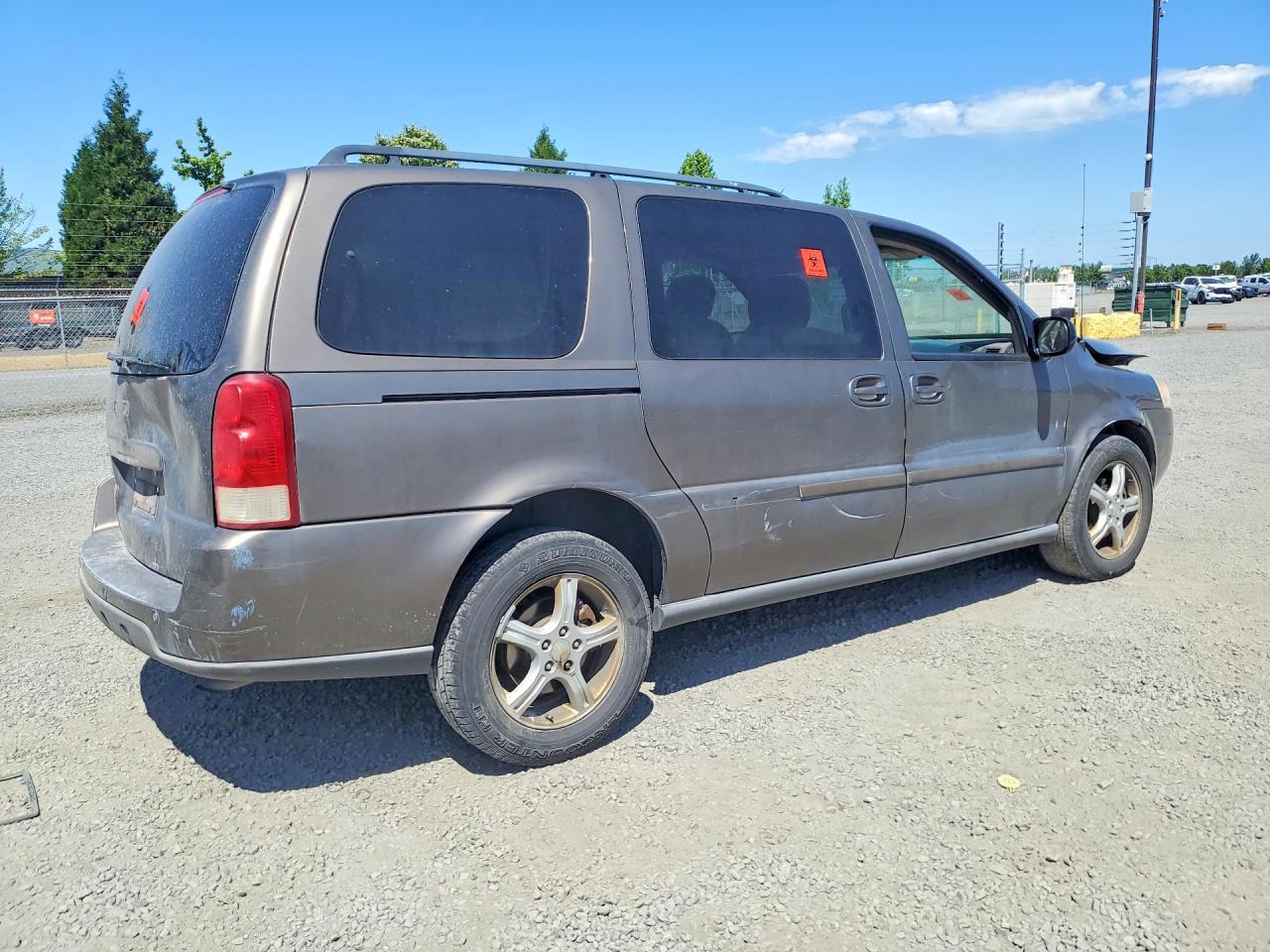 2005 Chevrolet Uplander Ls Gray vin: 1GNDV23L55D240270