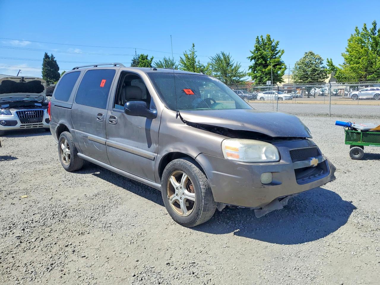 2005 Chevrolet Uplander Ls Gray vin: 1GNDV23L55D240270