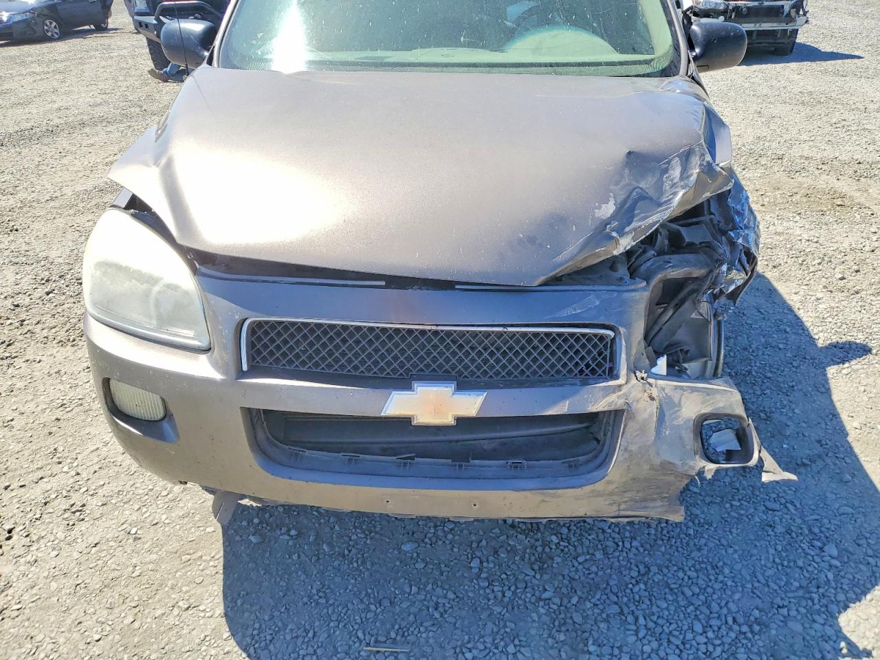 2005 Chevrolet Uplander Ls Gray vin: 1GNDV23L55D240270