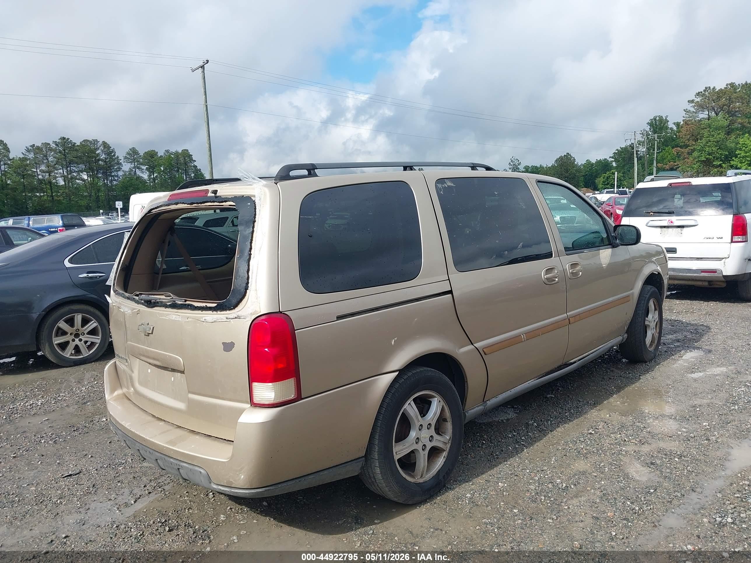 2005 Chevrolet Uplander Ls Gold vin: 1GNDV23L65D161027