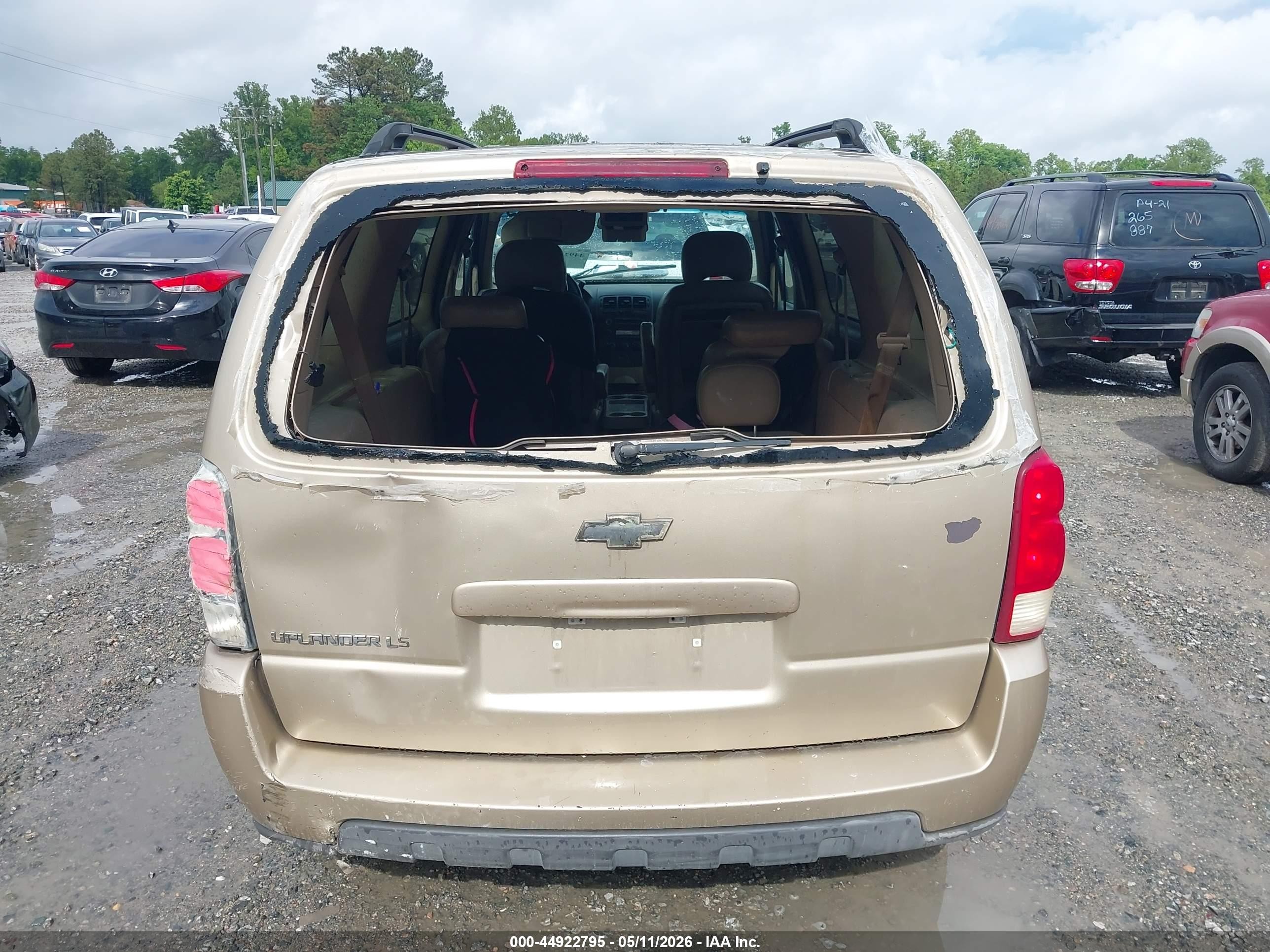 2005 Chevrolet Uplander Ls Gold vin: 1GNDV23L65D161027
