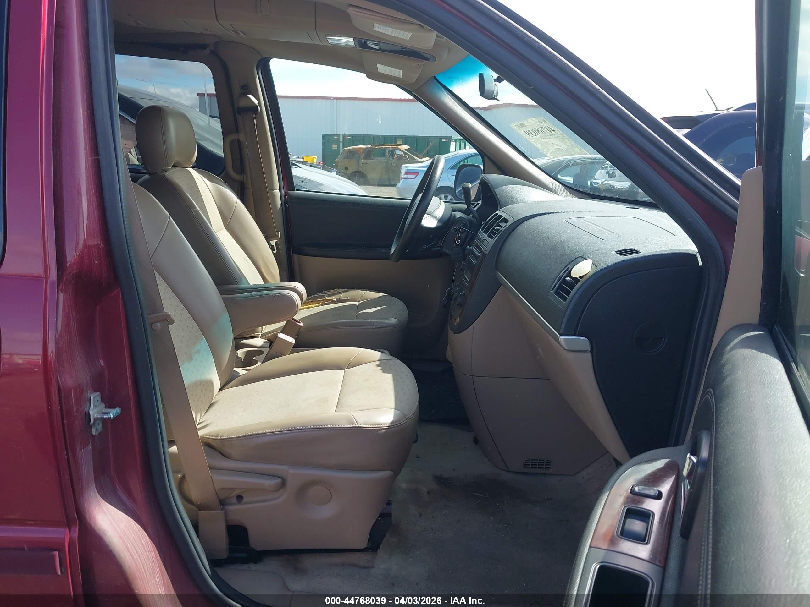 2005 Chevrolet Uplander Ls Red vin: 1GNDV23L65D264514
