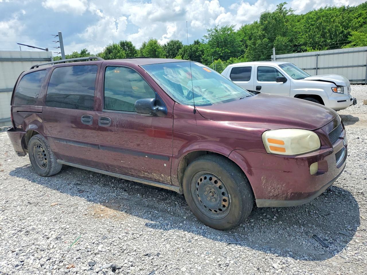 2006 Chevrolet Uplander Ls Maroon vin: 1GNDV23L66D249061