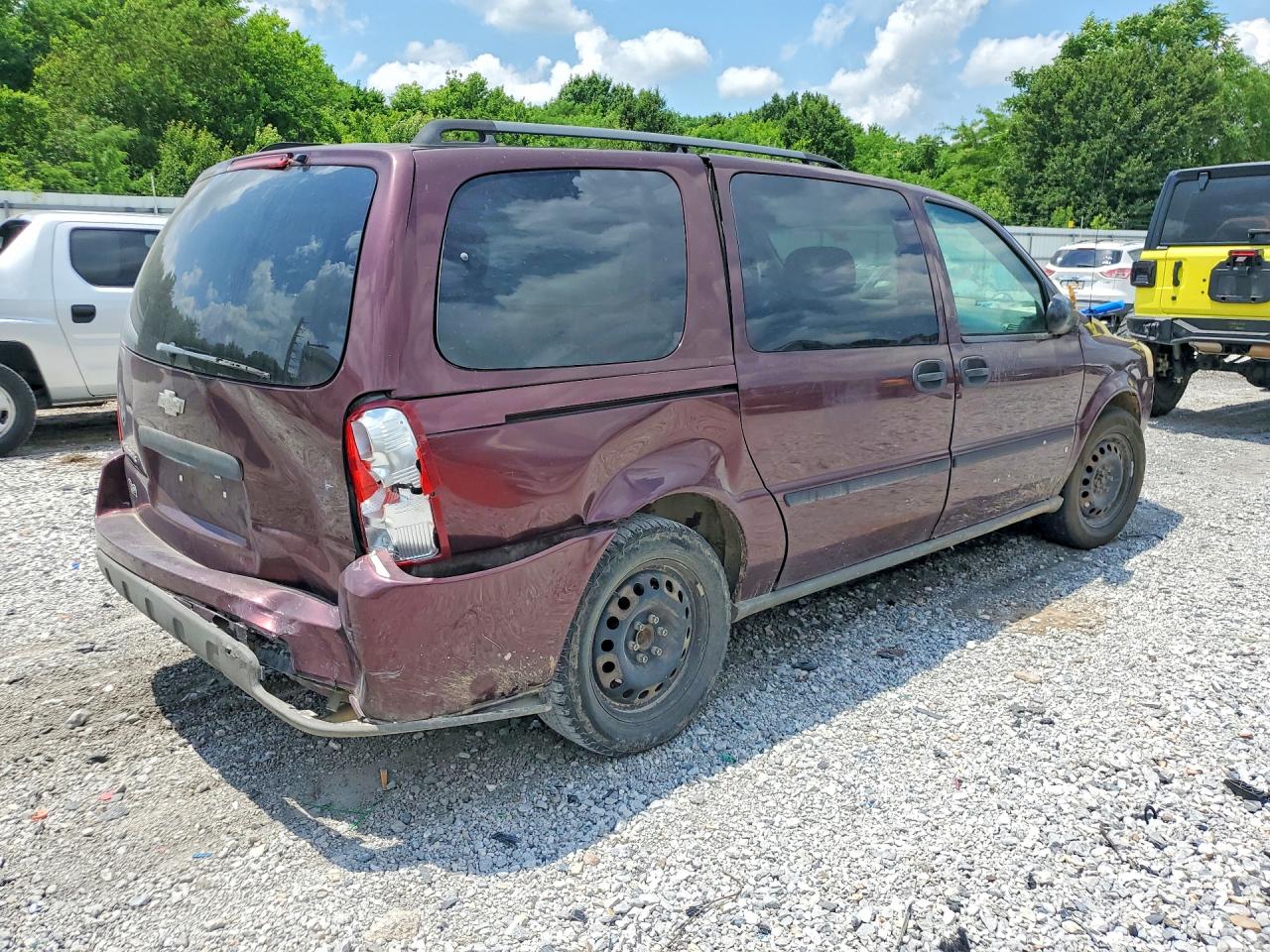 2006 Chevrolet Uplander Ls Maroon vin: 1GNDV23L66D249061