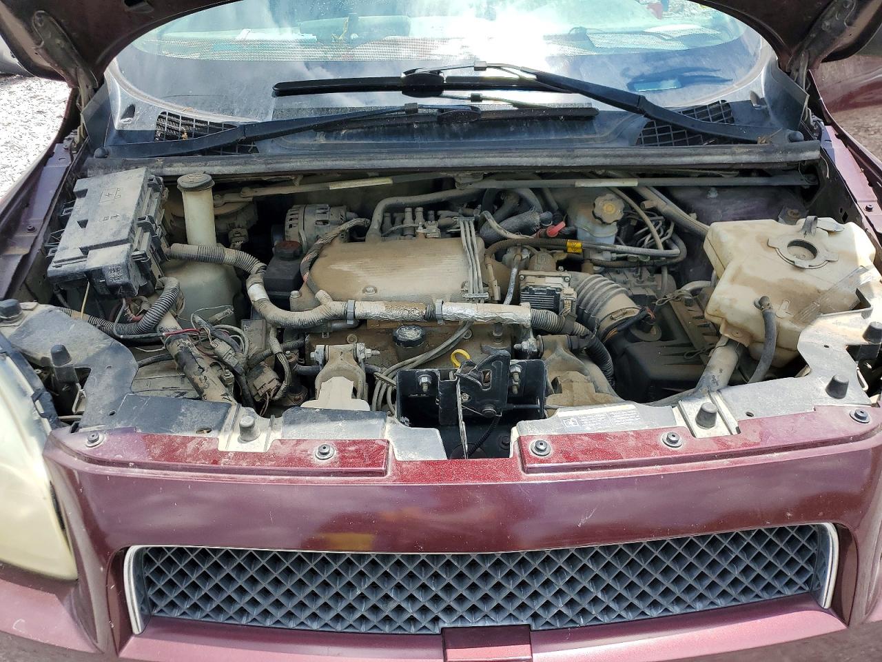 2006 Chevrolet Uplander Ls Maroon vin: 1GNDV23L66D249061