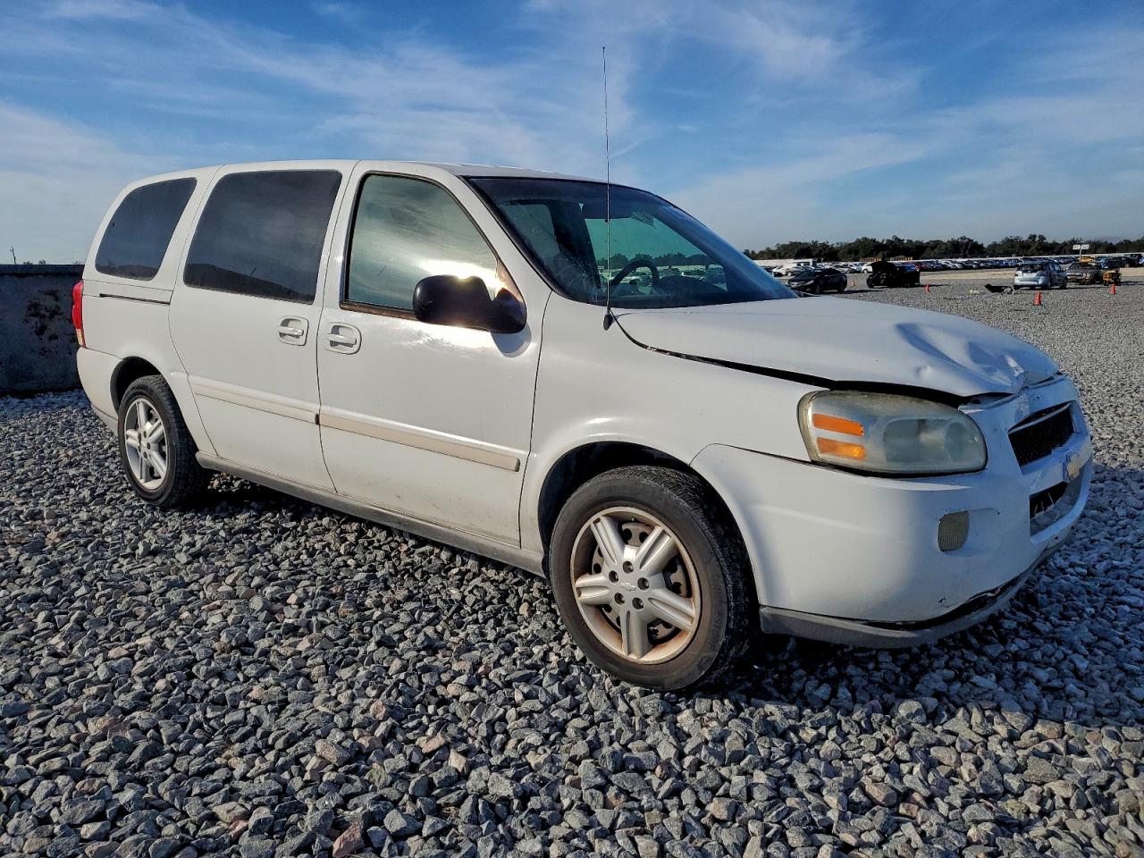2005 Chevrolet Uplander Ls White vin: 1GNDV23L75D162543