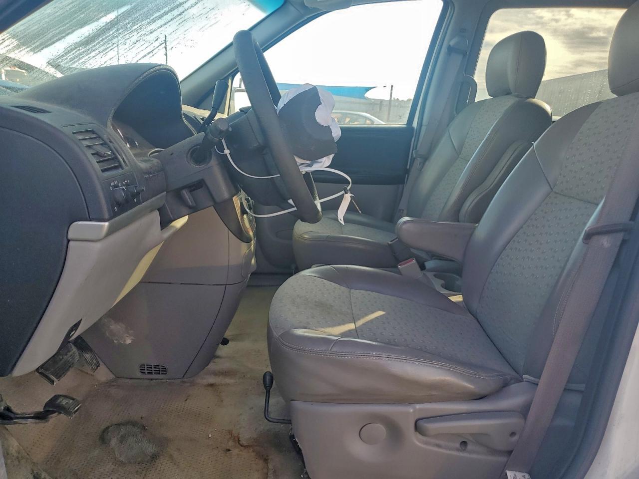 2005 Chevrolet Uplander Ls White vin: 1GNDV23L75D162543