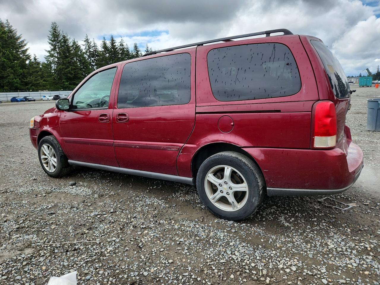 2005 Chevrolet Uplander Ls Maroon vin: 1GNDV23L75D196594