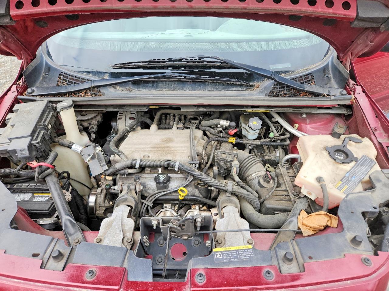 2005 Chevrolet Uplander Ls Maroon vin: 1GNDV23L75D196594
