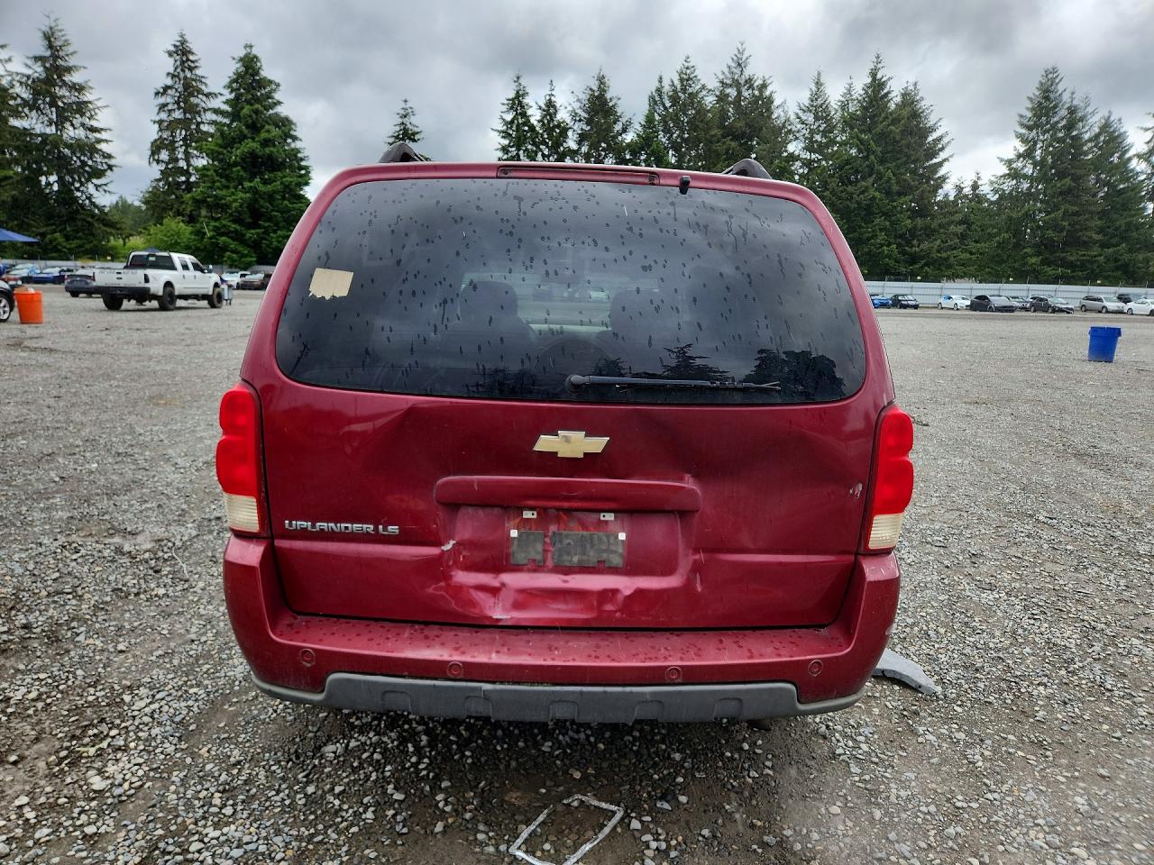 2005 Chevrolet Uplander Ls Maroon vin: 1GNDV23L75D196594