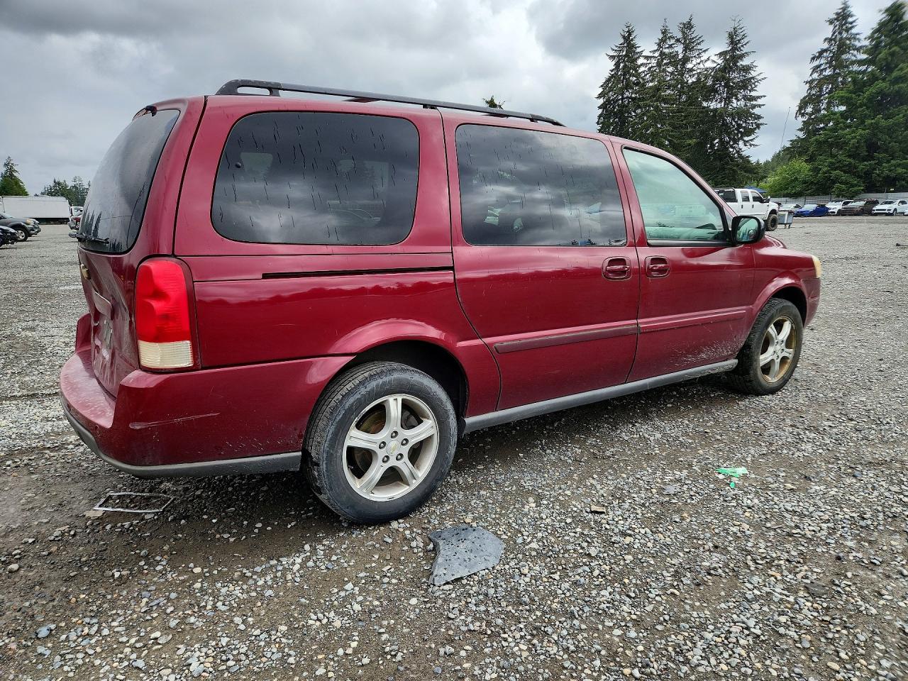 2005 Chevrolet Uplander Ls Maroon vin: 1GNDV23L75D196594