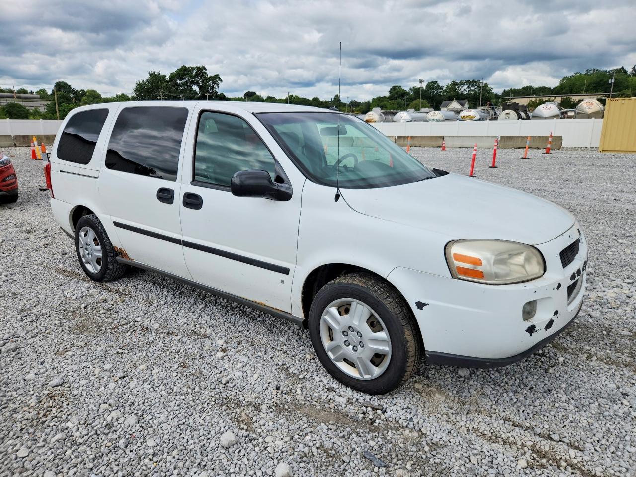 2006 Chevrolet Uplander Ls White vin: 1GNDV23L76D192787