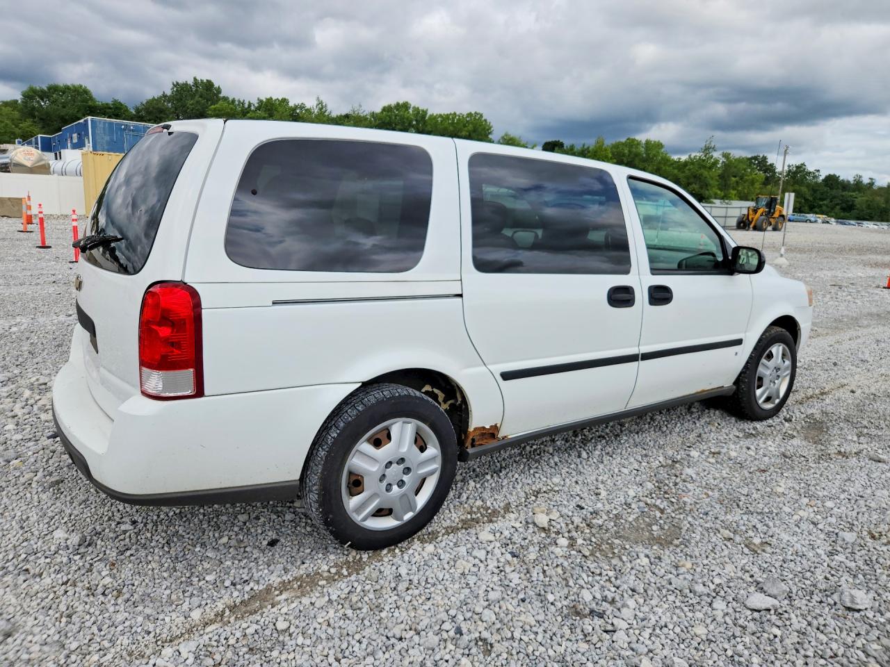 2006 Chevrolet Uplander Ls White vin: 1GNDV23L76D192787