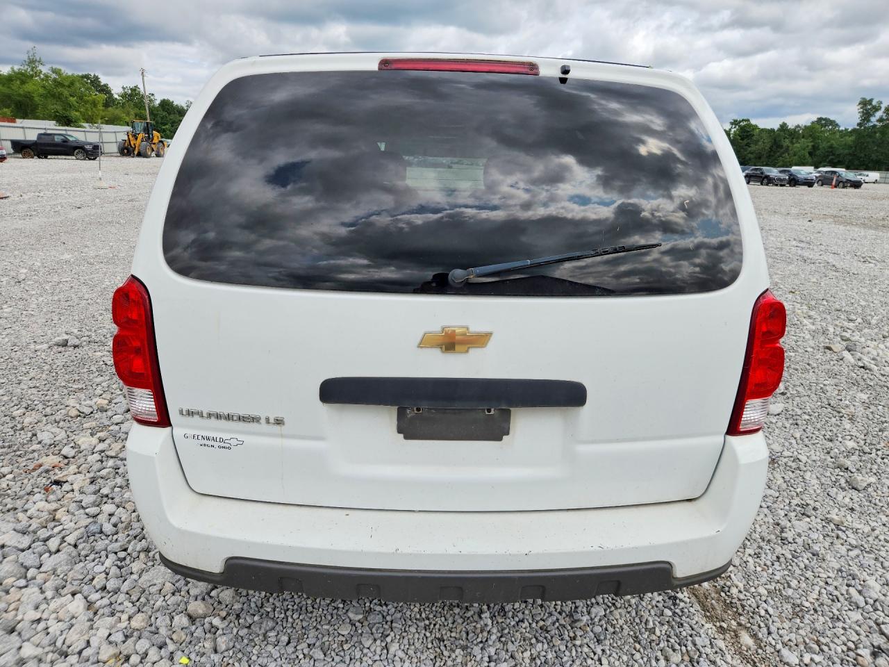 2006 Chevrolet Uplander Ls White vin: 1GNDV23L76D192787
