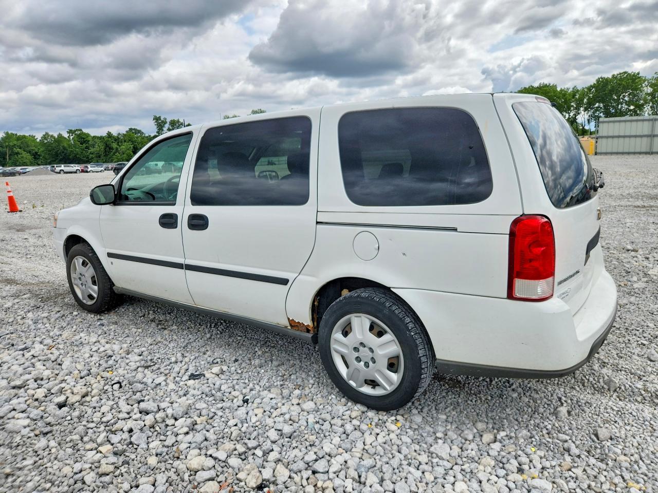 2006 Chevrolet Uplander Ls White vin: 1GNDV23L76D192787