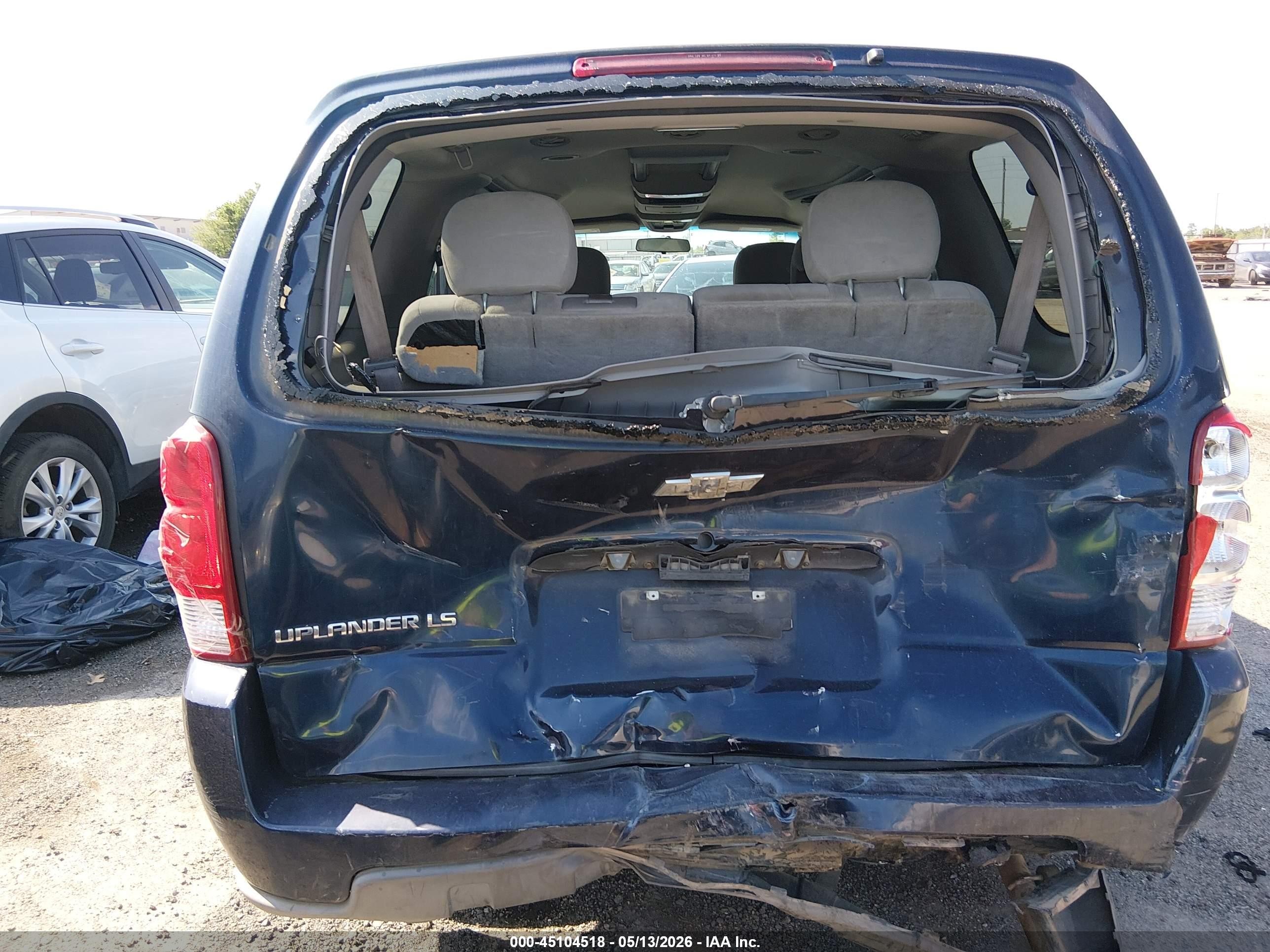 2006 Chevrolet Uplander Ls Blue vin: 1GNDV23L76D215131