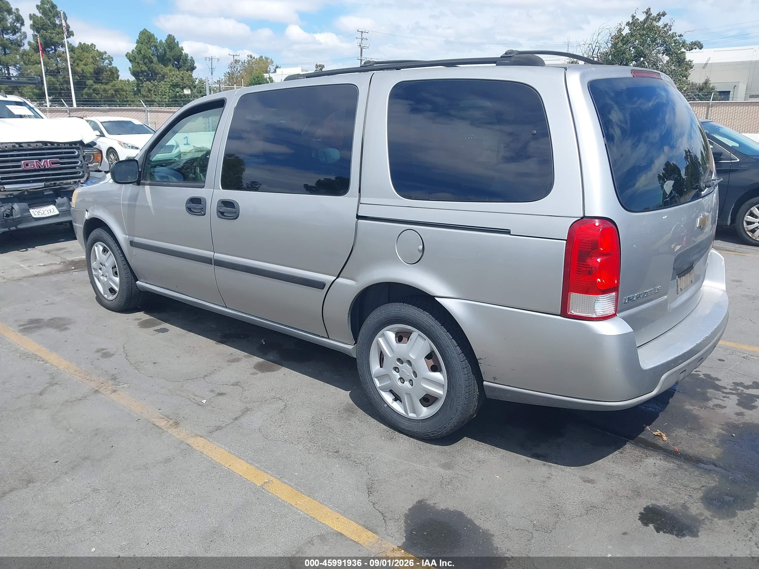 2006 Chevrolet Uplander Ls Silver vin: 1GNDV23L86D171401