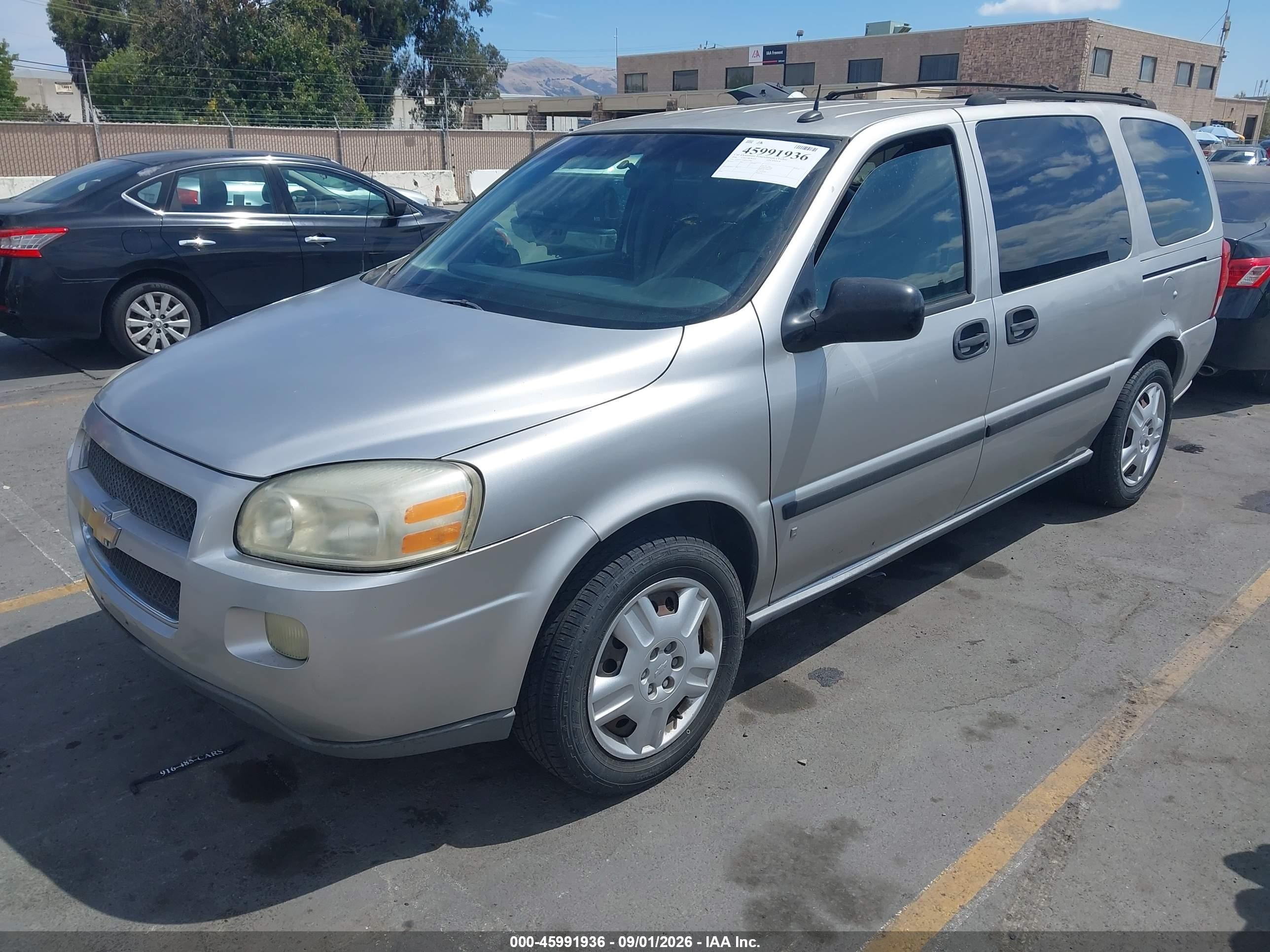 2006 Chevrolet Uplander Ls Silver vin: 1GNDV23L86D171401