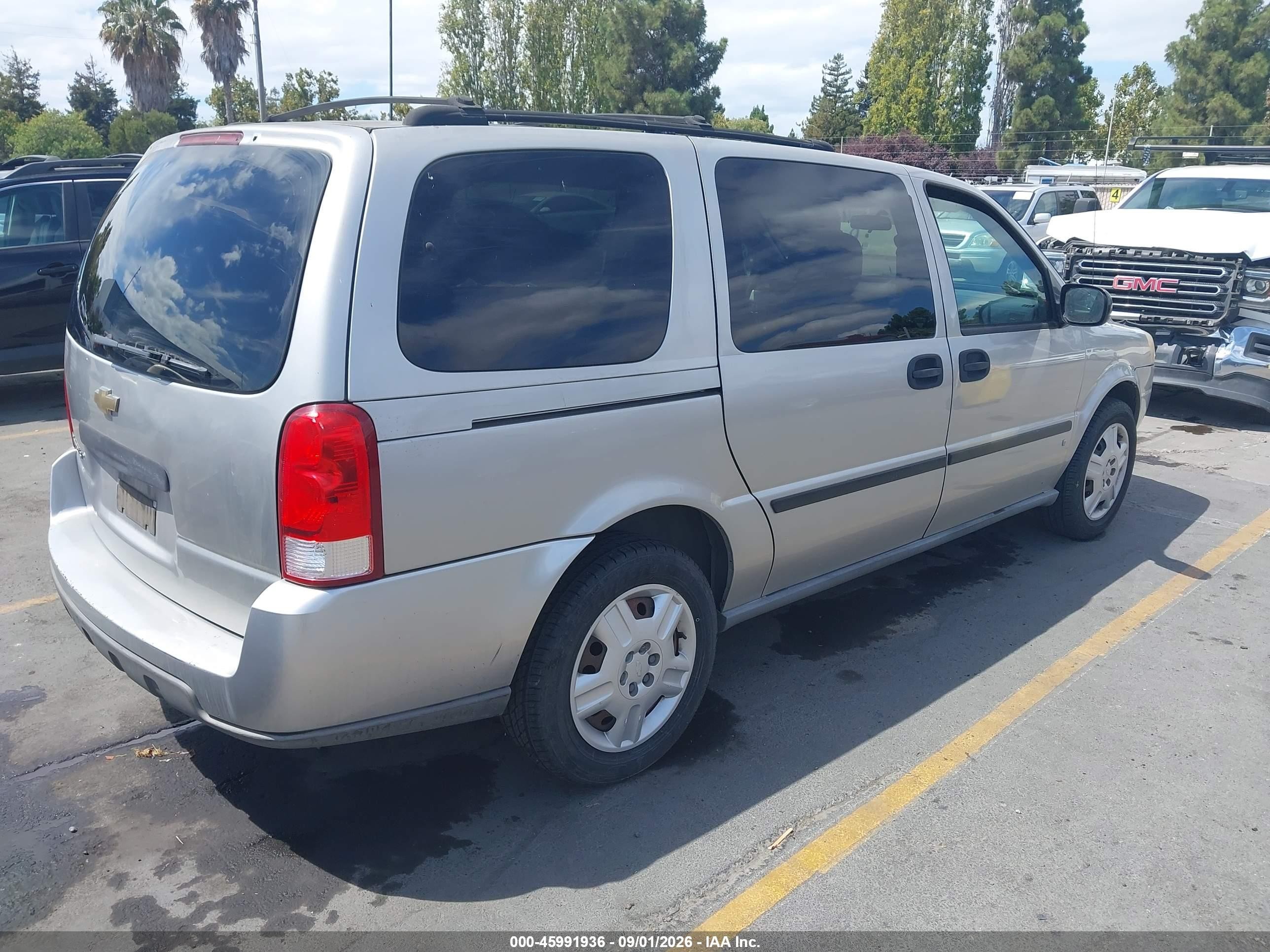 2006 Chevrolet Uplander Ls Silver vin: 1GNDV23L86D171401