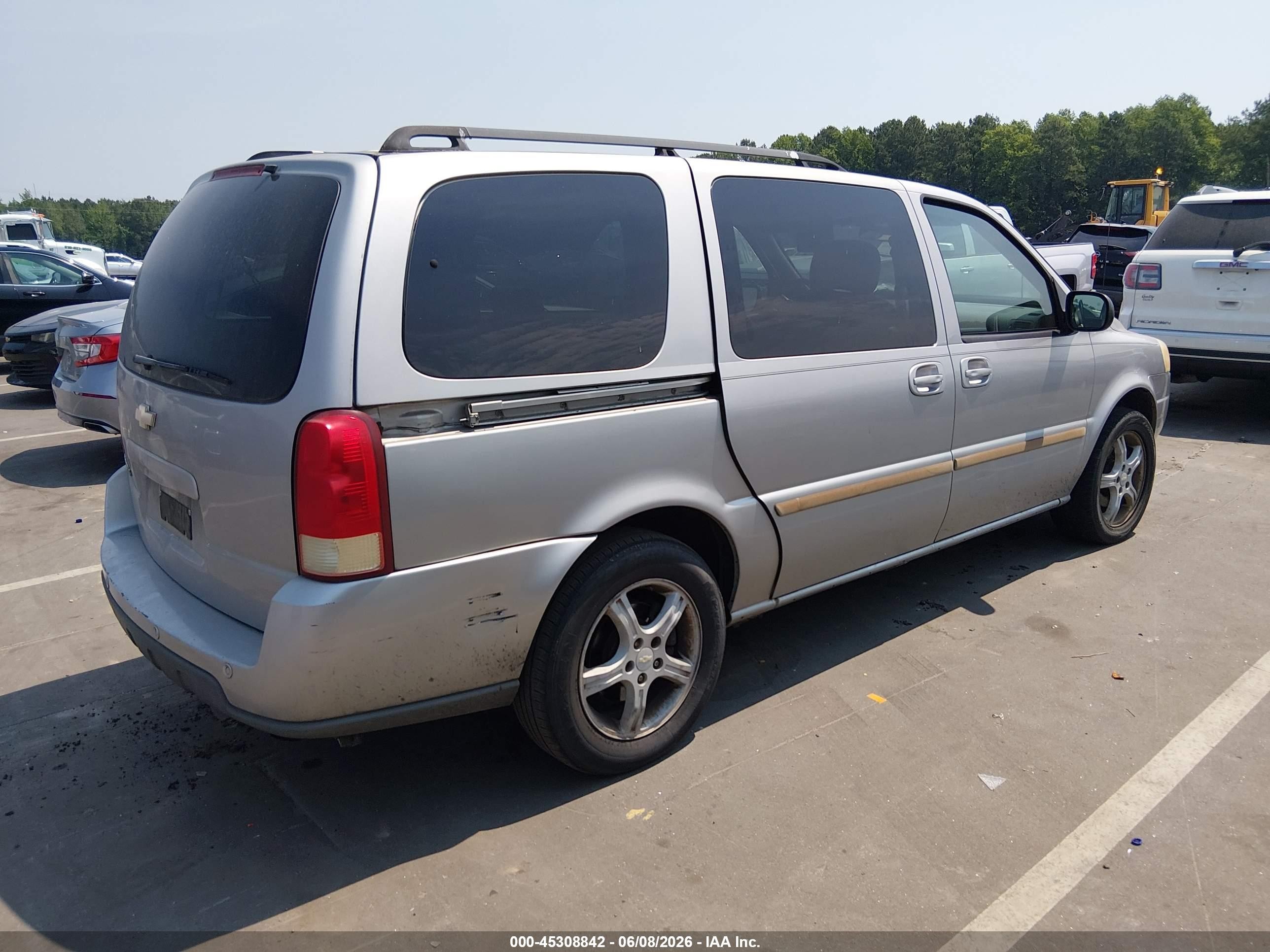 2005 Chevrolet Uplander Ls Silver vin: 1GNDV23L95D226985