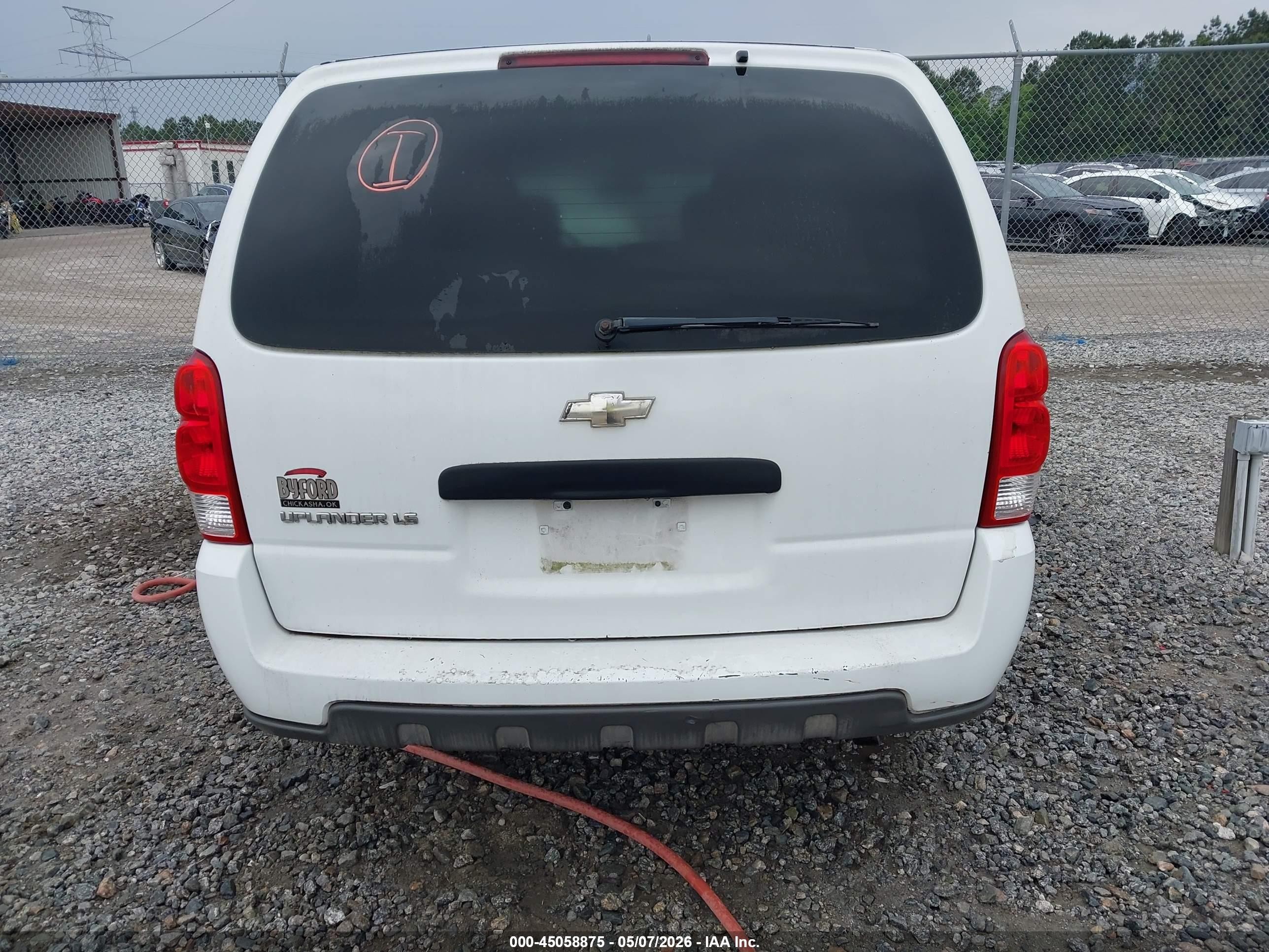2006 Chevrolet Uplander Ls Белый vin: 1GNDV23L96D105729