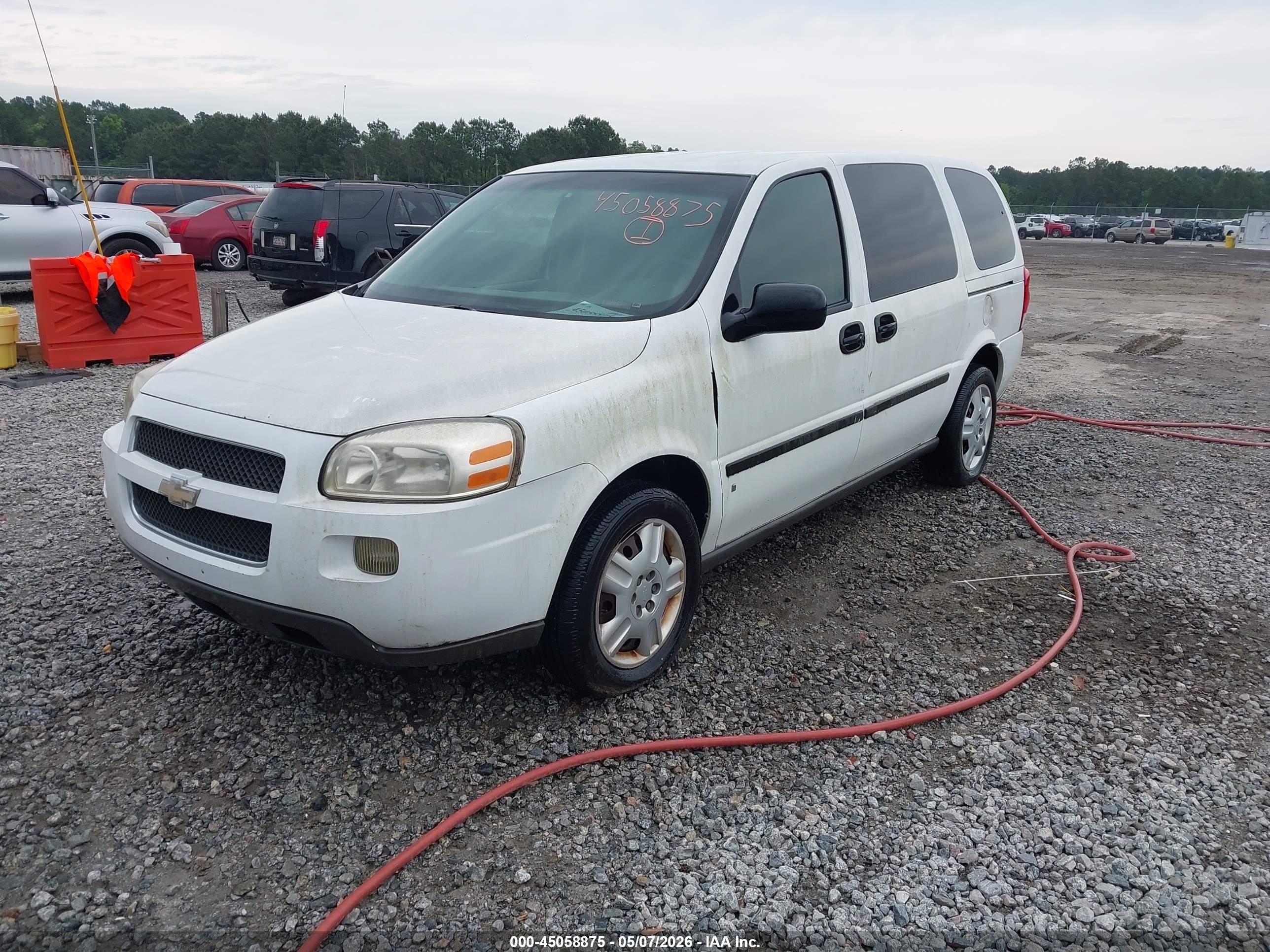 2006 Chevrolet Uplander Ls Белый vin: 1GNDV23L96D105729
