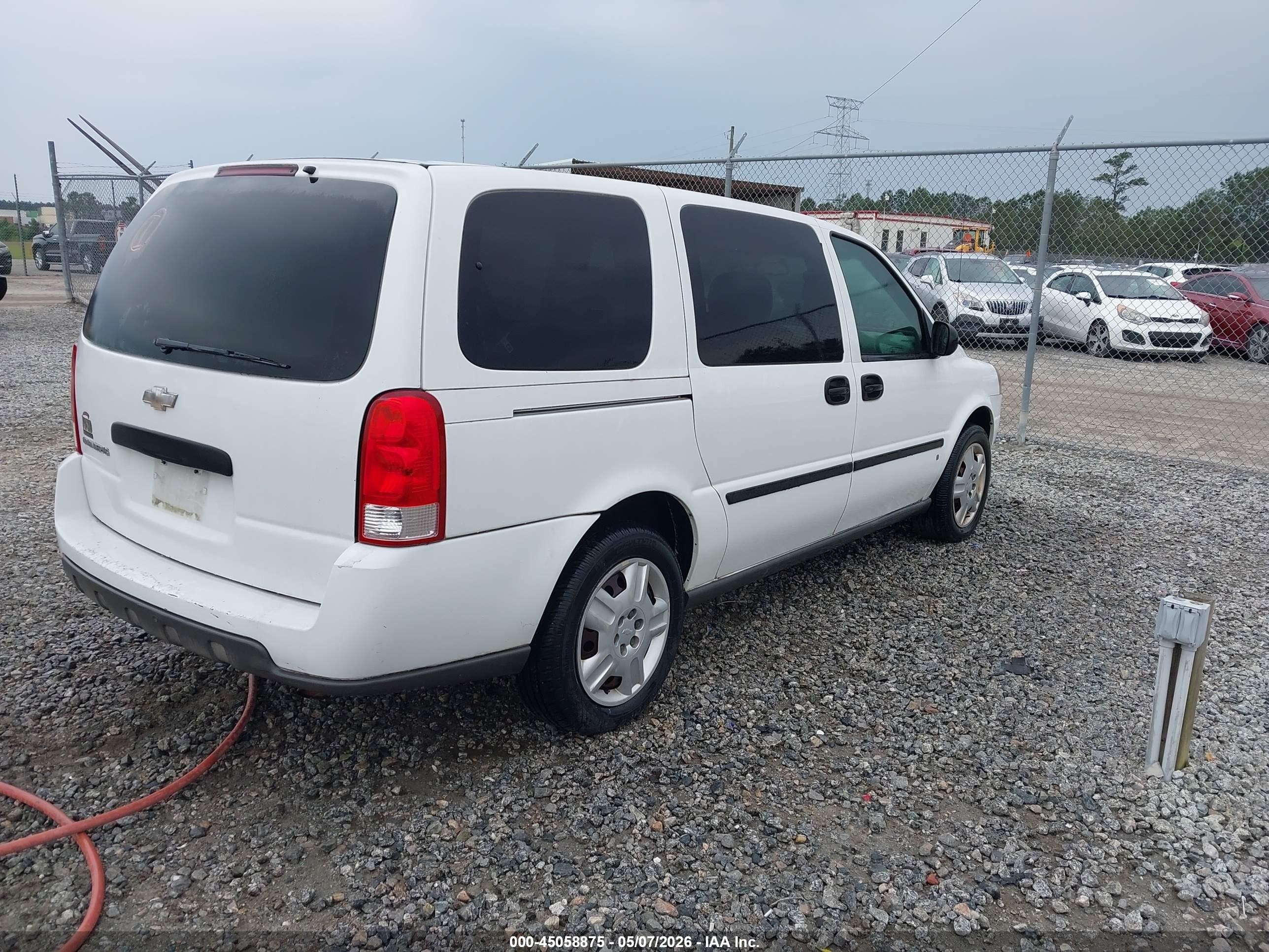 2006 Chevrolet Uplander Ls Белый vin: 1GNDV23L96D105729