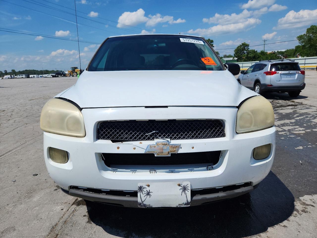 2006 Chevrolet Uplander Ls White vin: 1GNDV23L96D208021