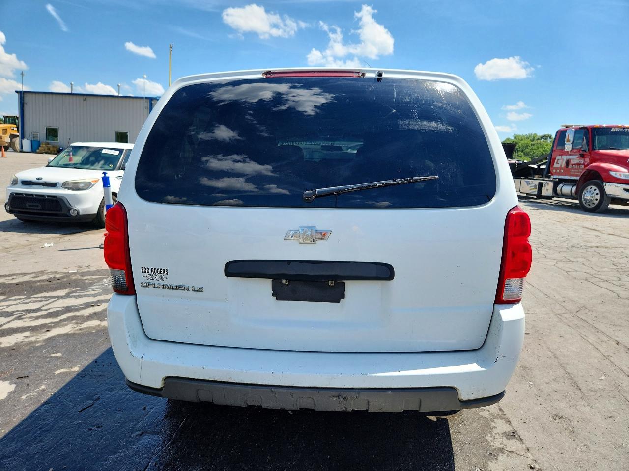 2006 Chevrolet Uplander Ls White vin: 1GNDV23L96D208021