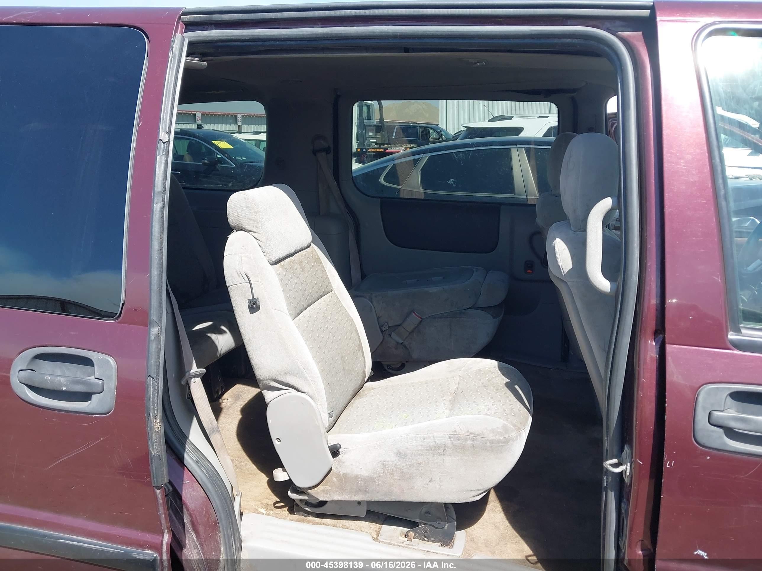 2008 Chevrolet Uplander Ls Бордовый vin: 1GNDV23W18D200721