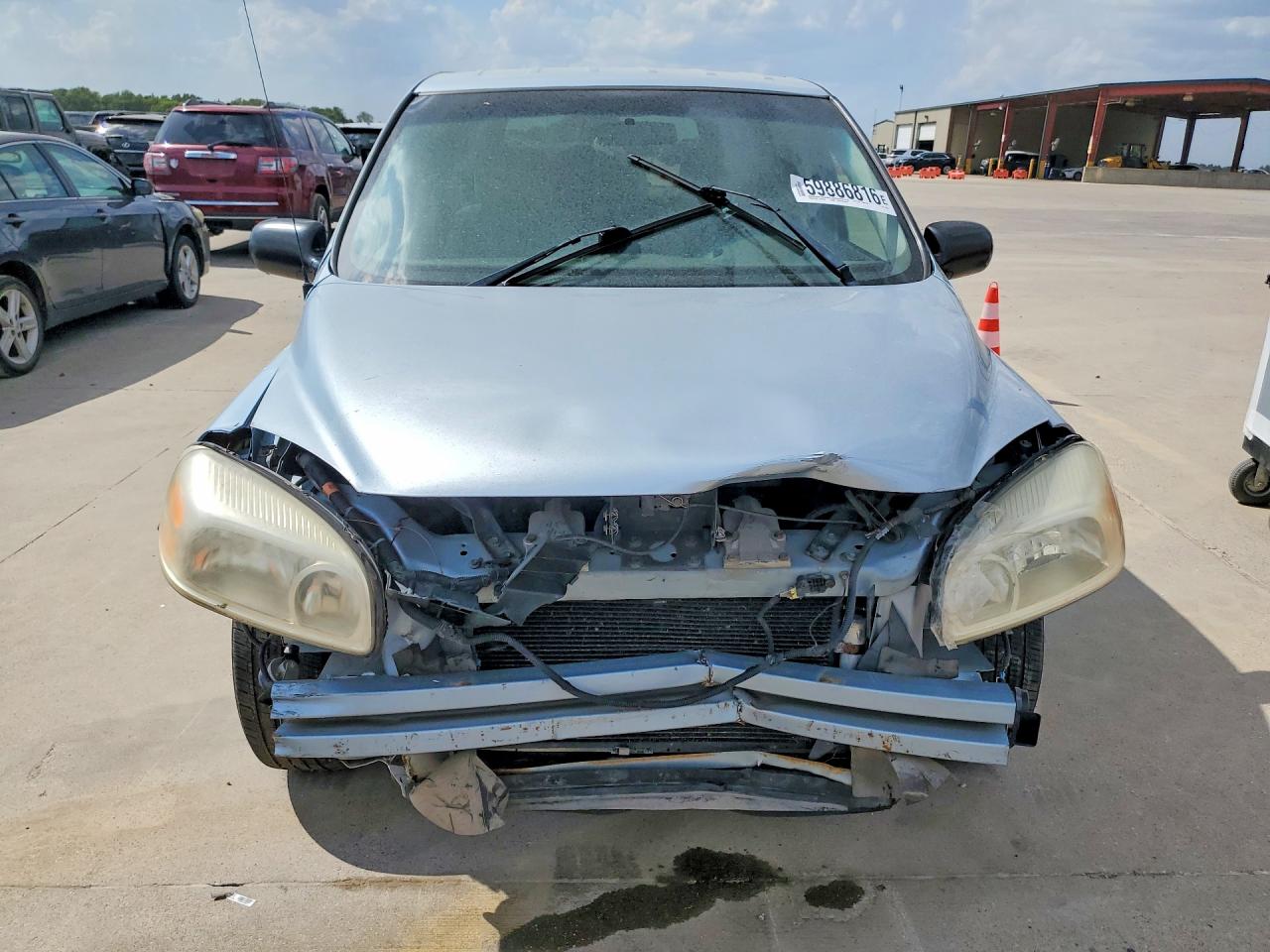 2007 Chevrolet Uplander Ls Blue vin: 1GNDV23W67D201832