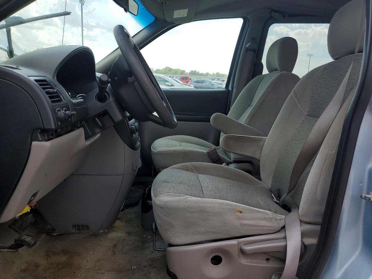 2007 Chevrolet Uplander Ls Blue vin: 1GNDV23W67D201832