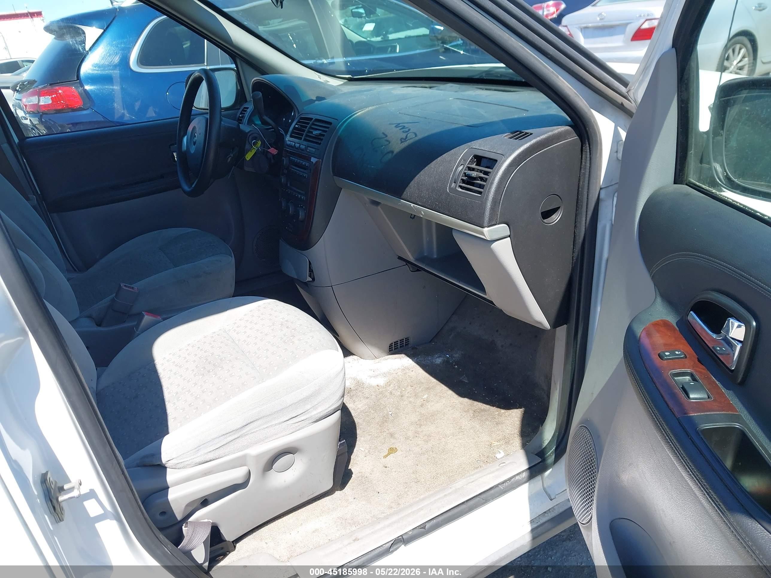2008 Chevrolet Uplander Ls White vin: 1GNDV23W78D103975