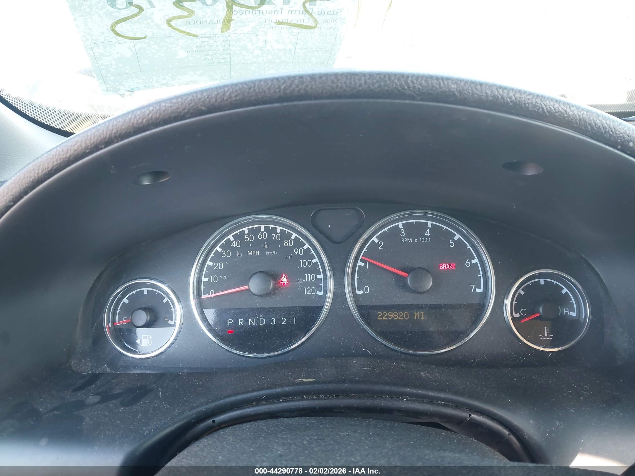 2008 Chevrolet Uplander Ls Dark Blue vin: 1GNDV23W78D112935